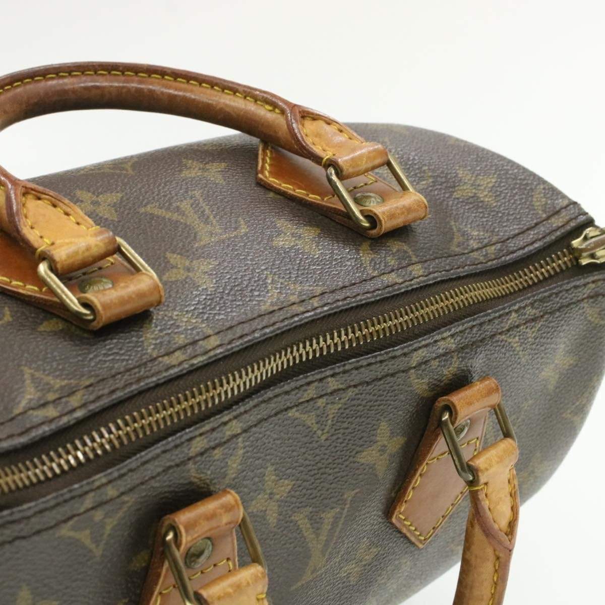 Louis Vuitton LOUIS VUITTON Monogram Speedy 25 Hand Bag  LV VI0932