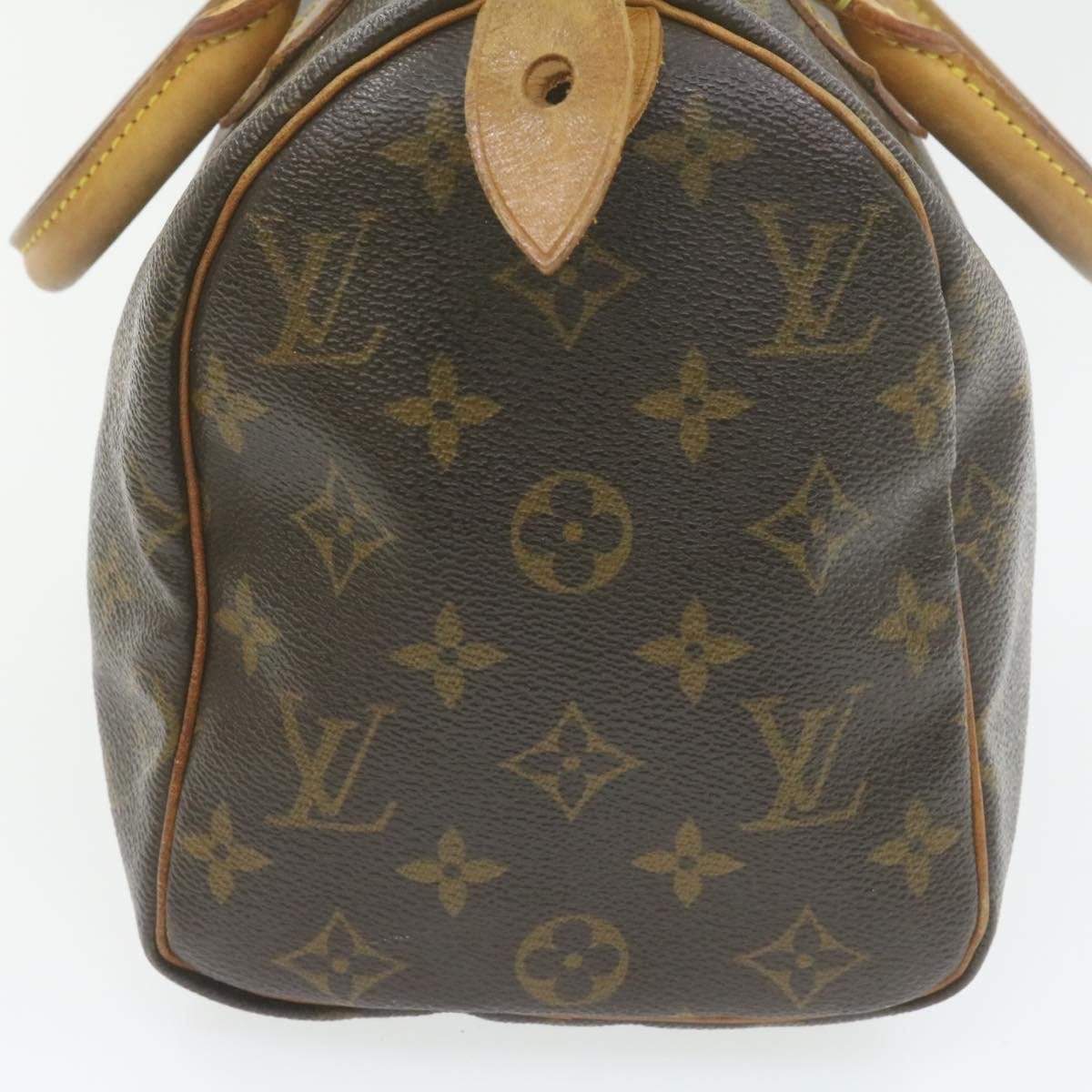 Louis Vuitton LOUIS VUITTON Monogram Speedy 25 Hand Bag M41528 LV Auth rd1873 SPO979