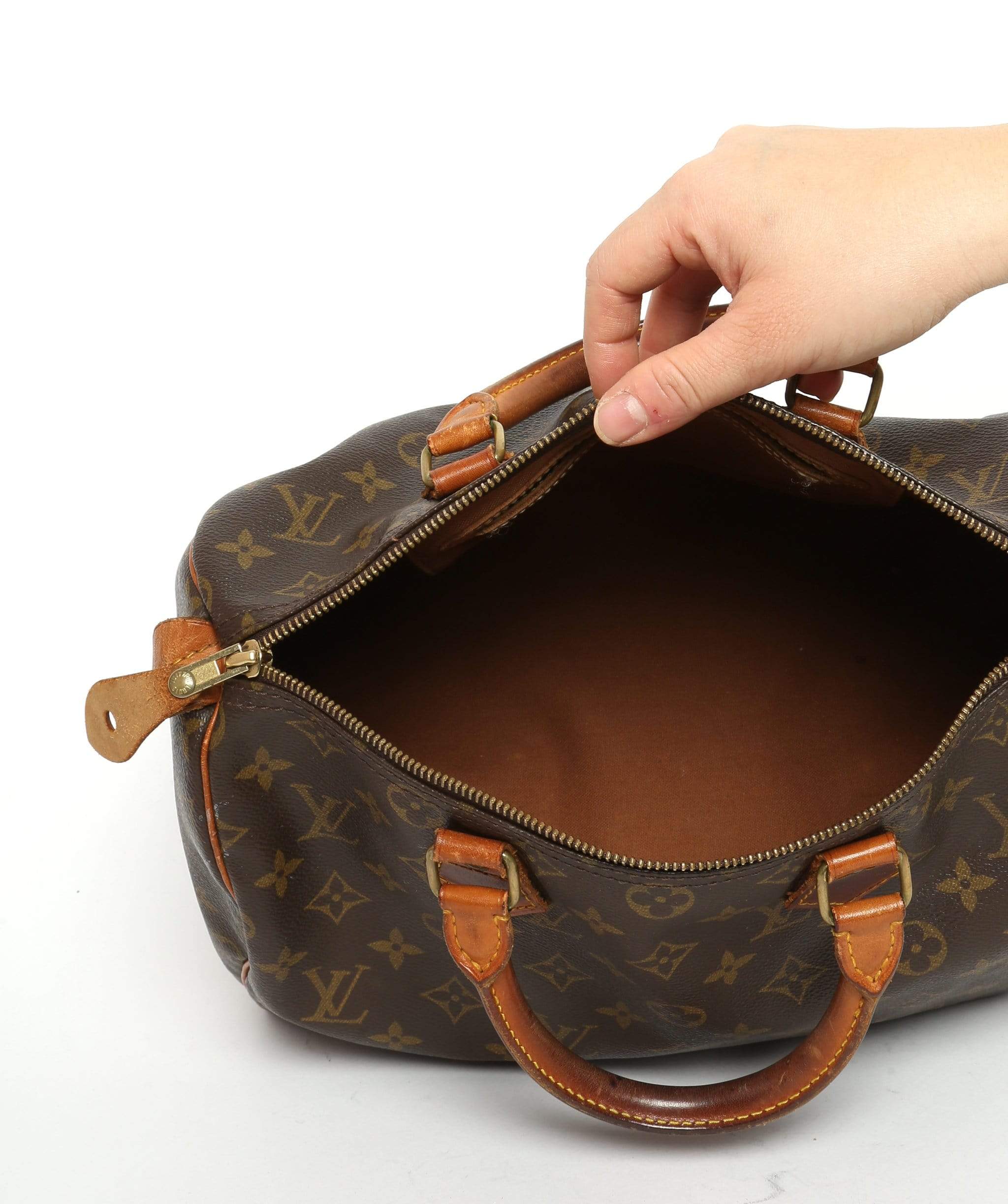 Louis Vuitton LOUIS VUITTON Monogram Speedy 30 Hand Bag 892