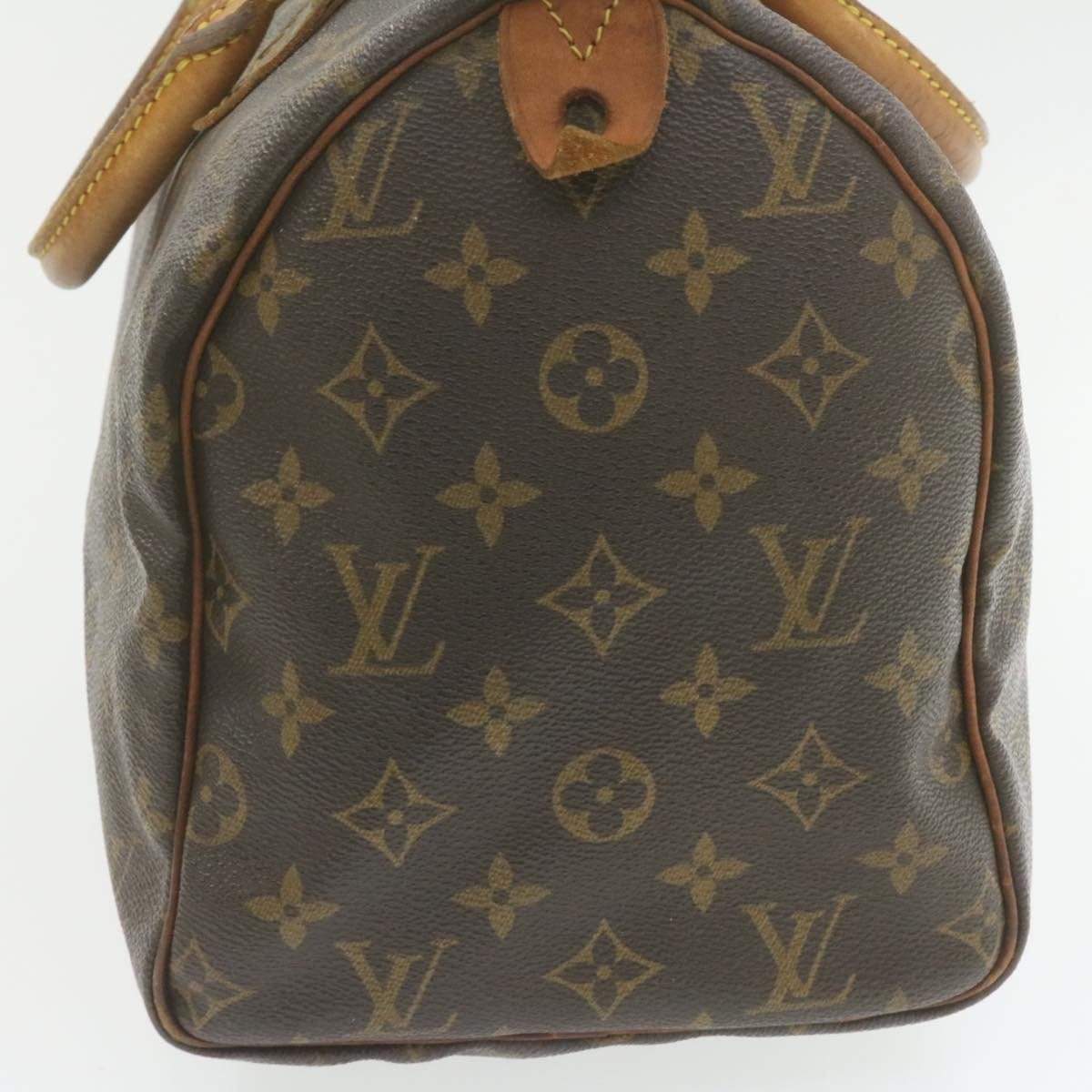 Louis Vuitton LOUIS VUITTON Monogram Speedy 30 Hand Bag AWL1044