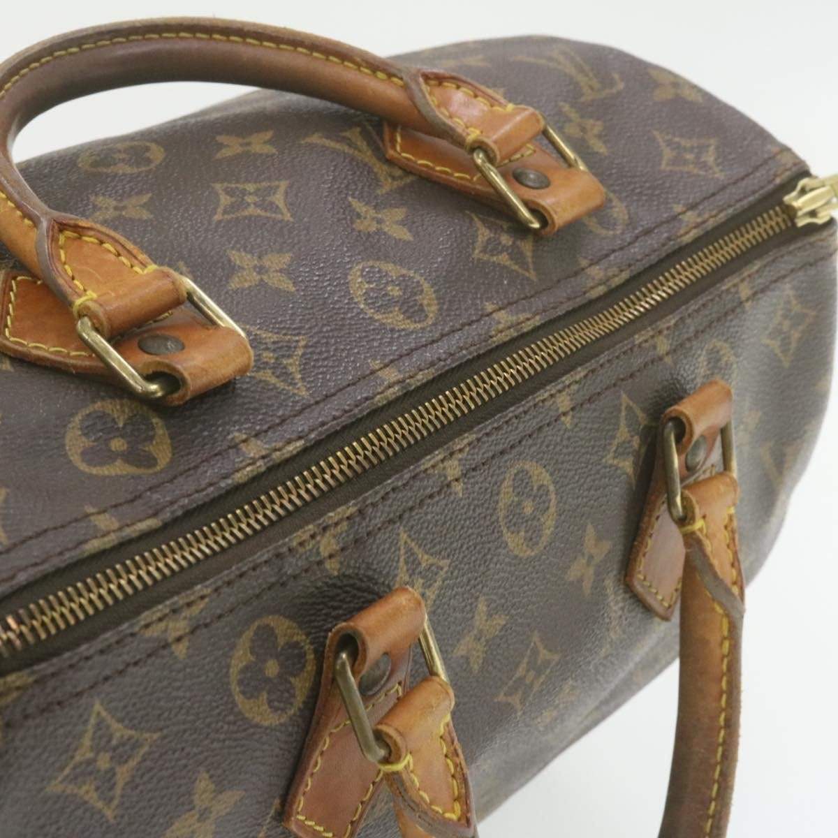 Louis Vuitton LOUIS VUITTON Monogram Speedy 30 Hand Bag AWL1044