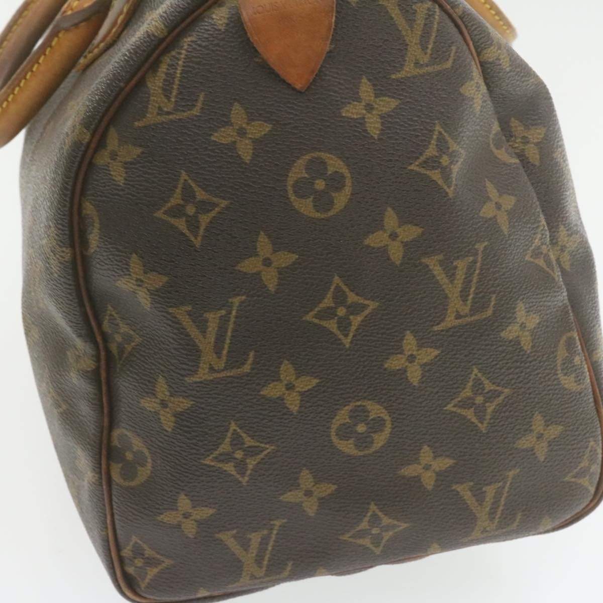 Louis Vuitton LOUIS VUITTON Monogram Speedy 30 Hand Bag AWL1044