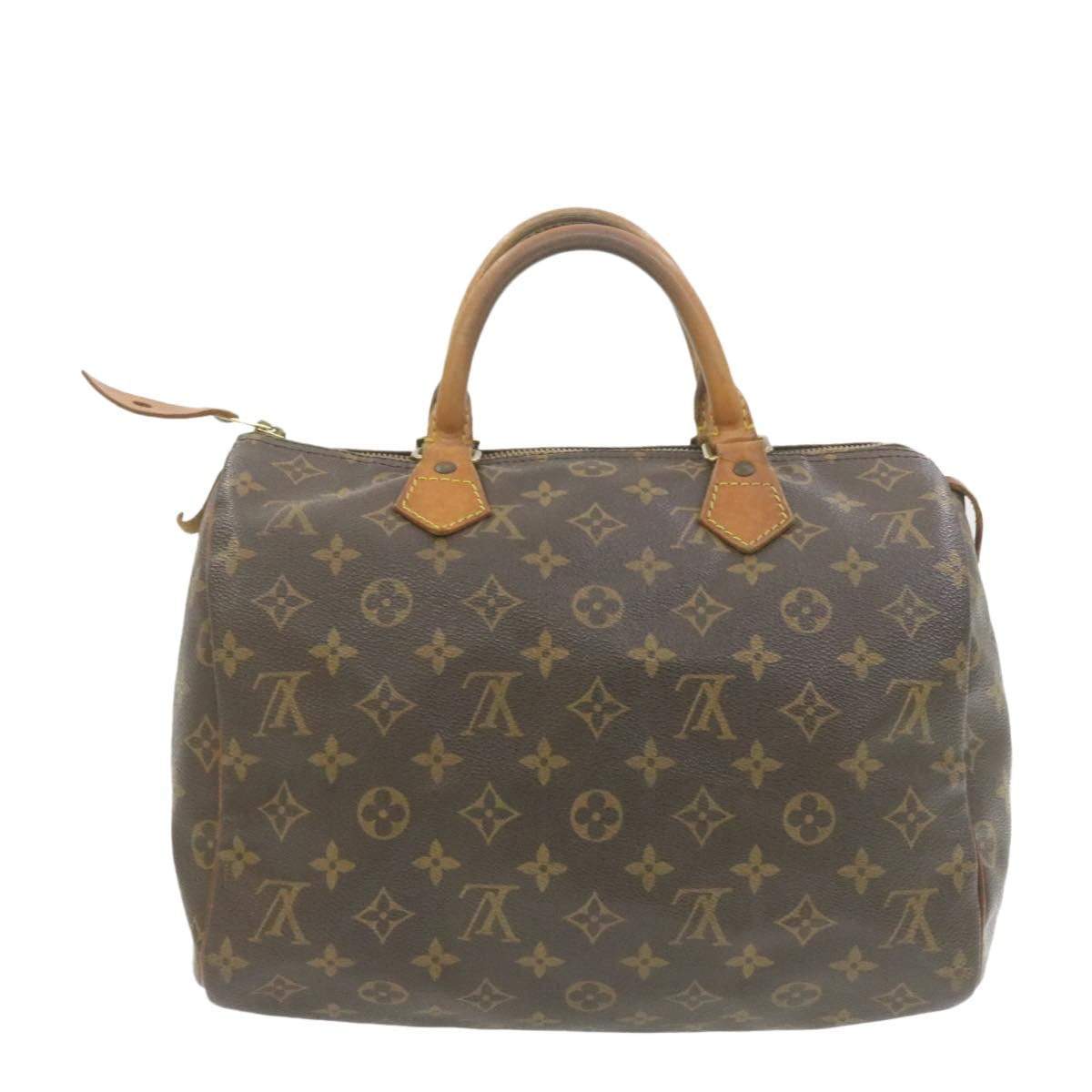 Louis Vuitton LOUIS VUITTON Monogram Speedy 30 Hand Bag AWL1044