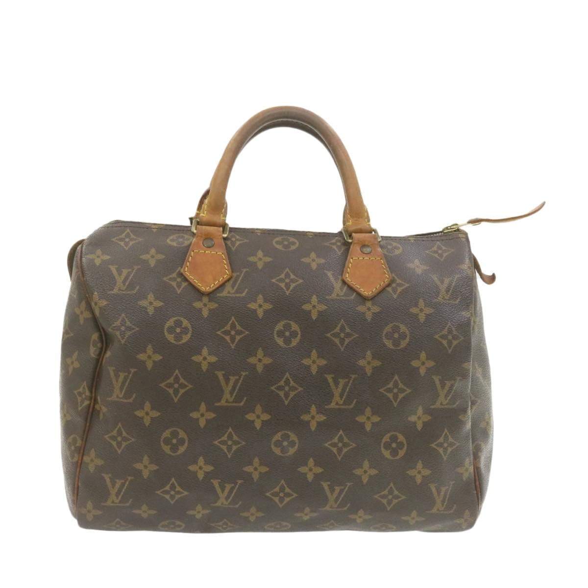 Louis Vuitton LOUIS VUITTON Monogram Speedy 30 Hand Bag AWL1044