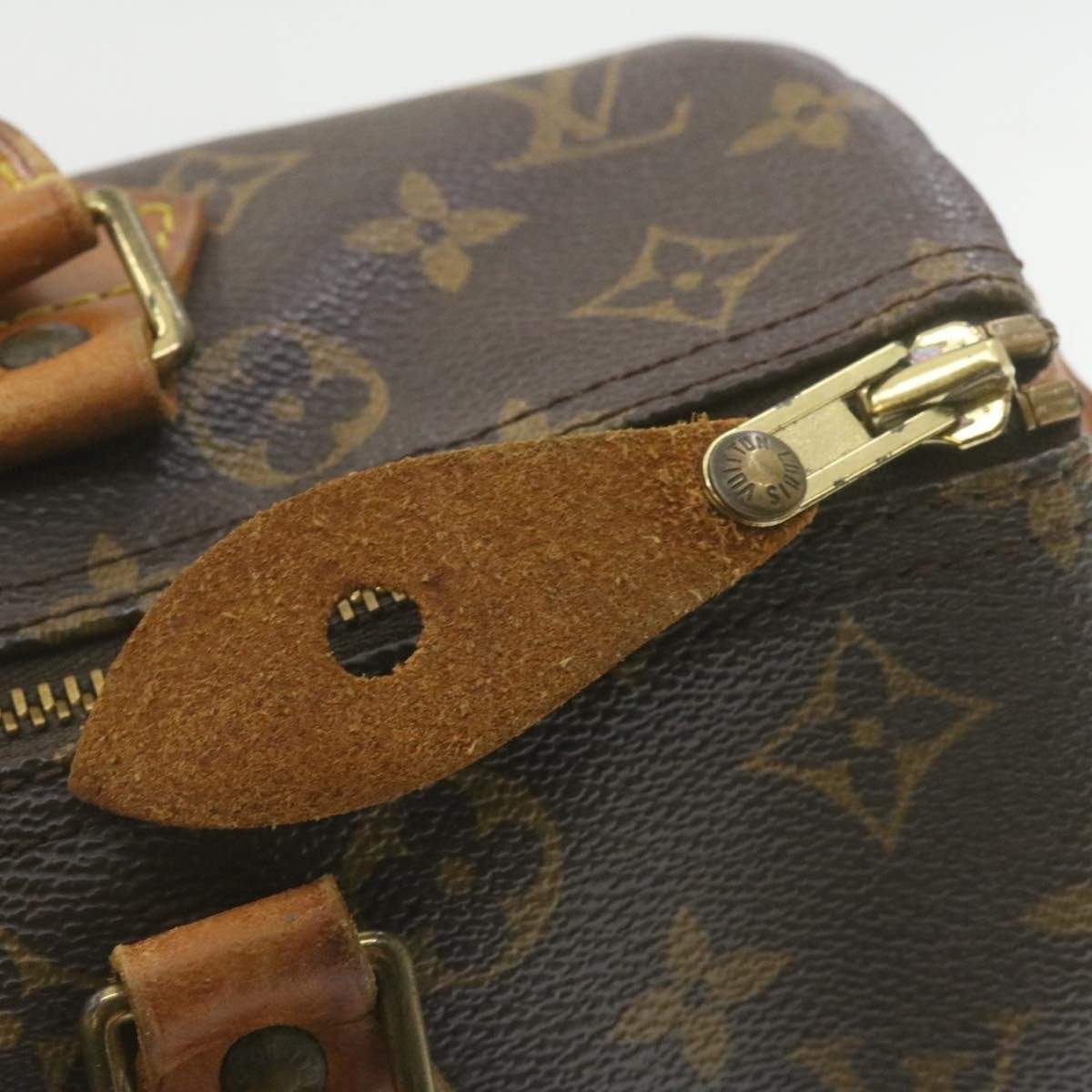 Louis Vuitton LOUIS VUITTON Monogram Speedy 30 Hand Bag AWL1044