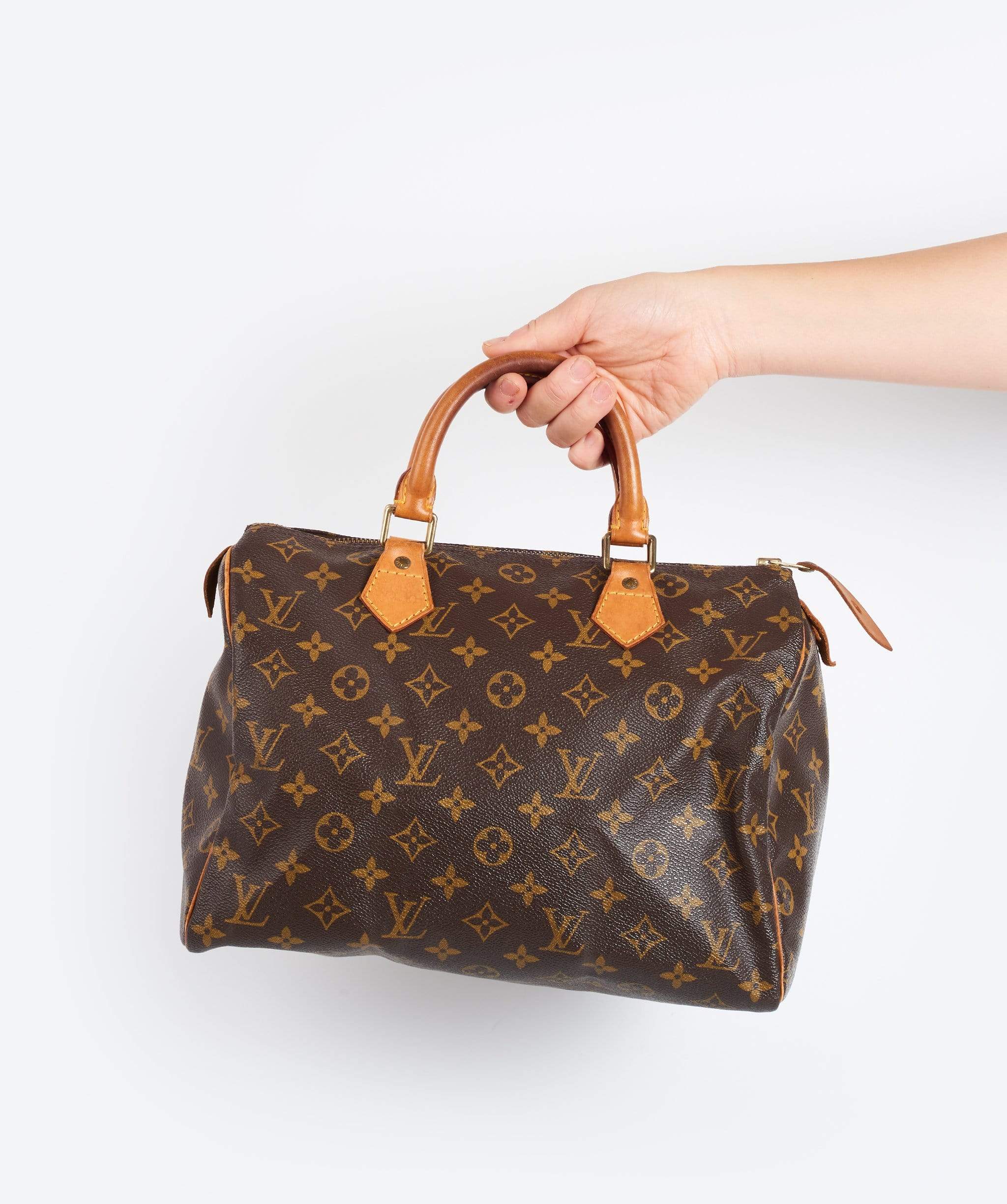 Louis Vuitton LOUIS VUITTON Monogram Speedy 30 Hand Bag LV SP0929