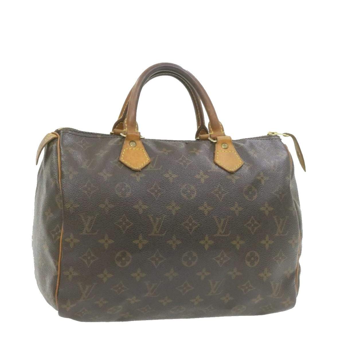 Louis Vuitton LOUIS VUITTON Monogram Speedy 30 Hand Bag M41526 LV Auth 20998 TH1011