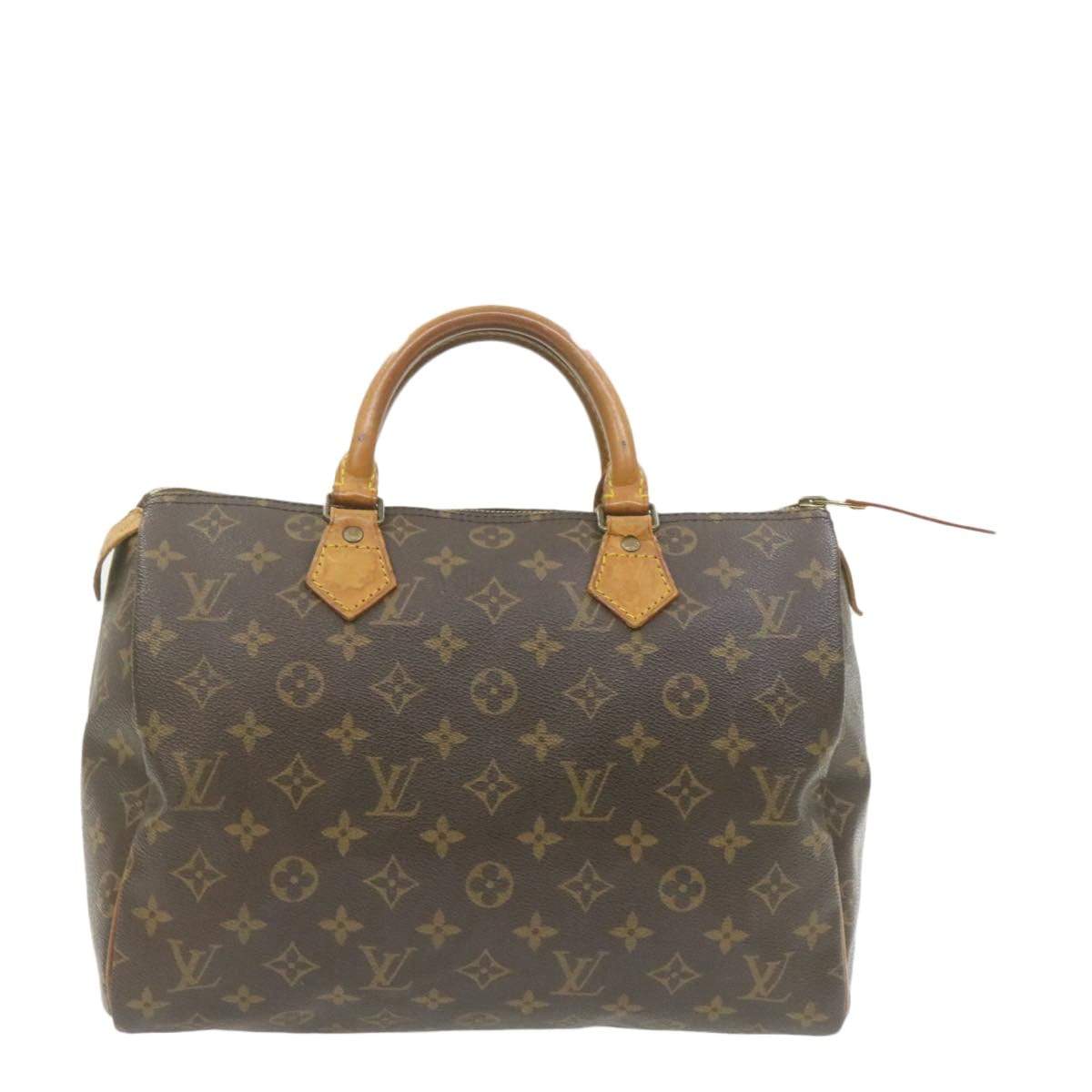 Louis Vuitton LOUIS VUITTON Monogram Speedy 30 Hand Bag M41526 LV
 Auth go061 MW2722