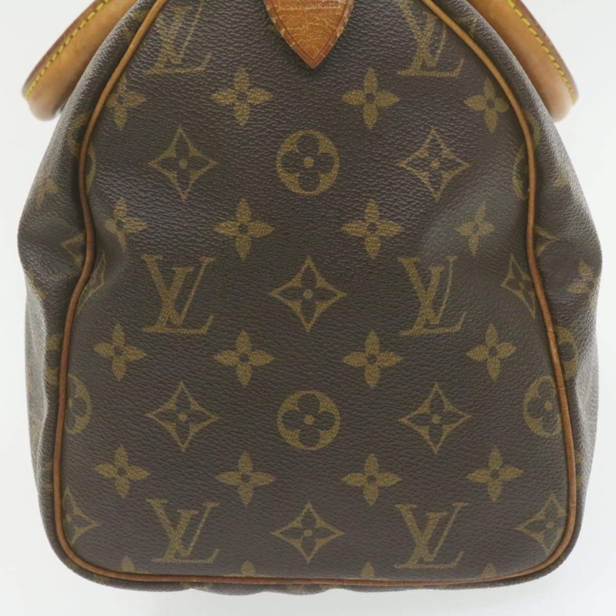 Louis Vuitton LOUIS VUITTON Monogram Speedy 30 Hand Bag M41526 LV
 Auth go061 MW2722