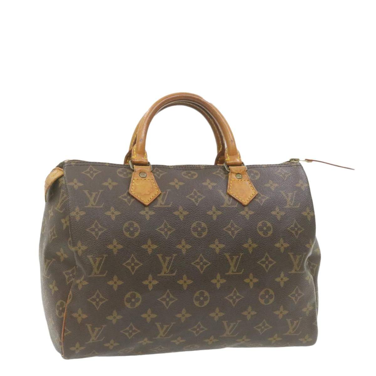 Louis Vuitton LOUIS VUITTON Monogram Speedy 30 Hand Bag M41526 LV
 Auth go061 MW2722