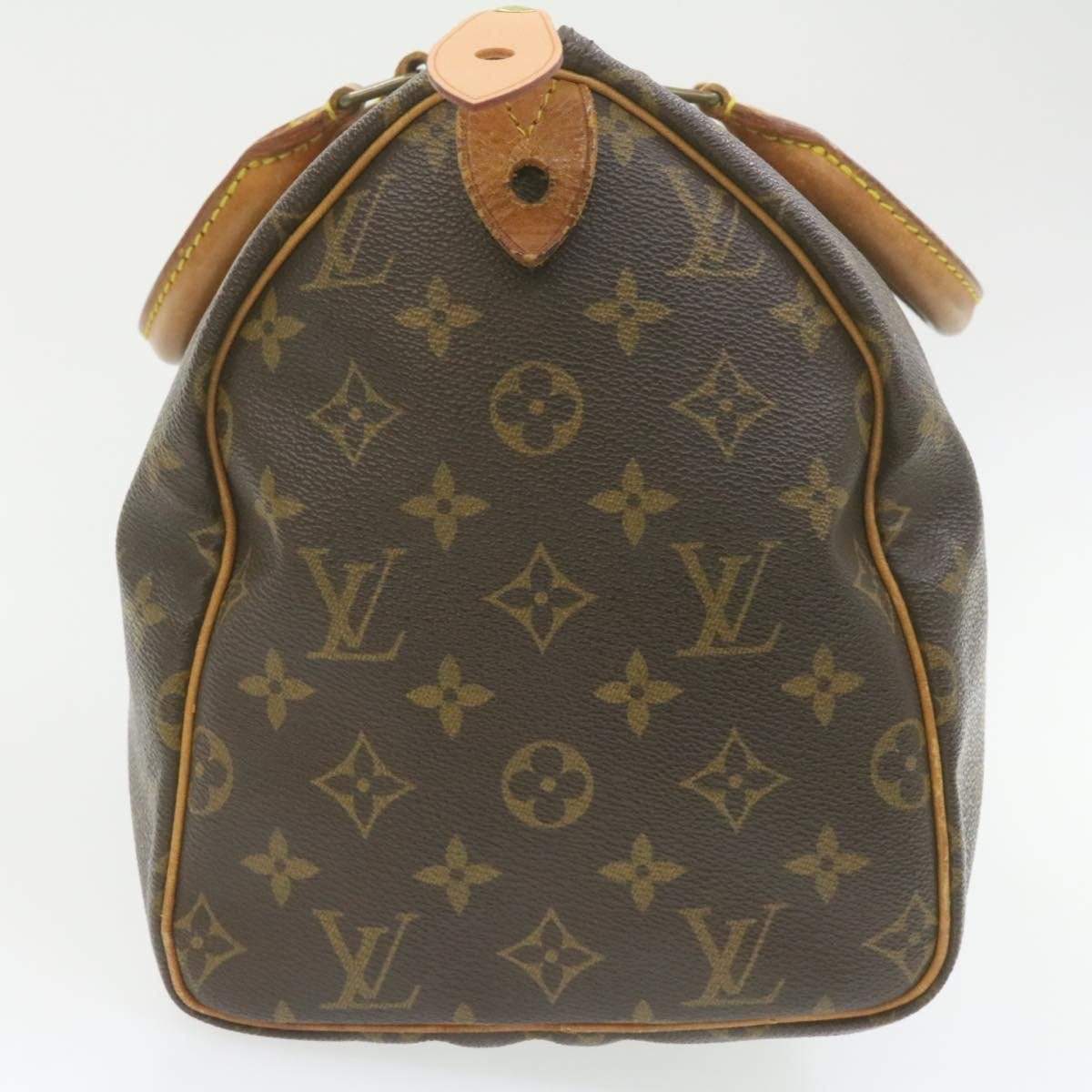 Louis Vuitton LOUIS VUITTON Monogram Speedy 30 Hand Bag M41526 LV
 Auth go061 MW2722