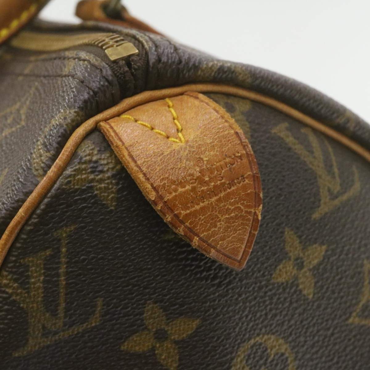 Louis Vuitton LOUIS VUITTON Monogram Speedy 30 Hand Bag M41526 LV
 Auth go061 MW2722