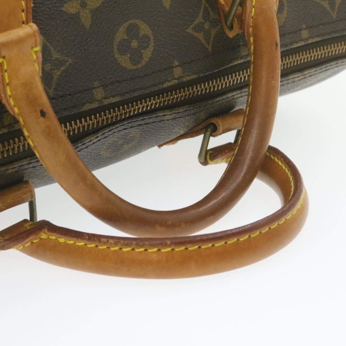 Louis Vuitton LOUIS VUITTON Monogram Speedy 30 Hand Bag M41526 LV
 Auth go061 MW2722