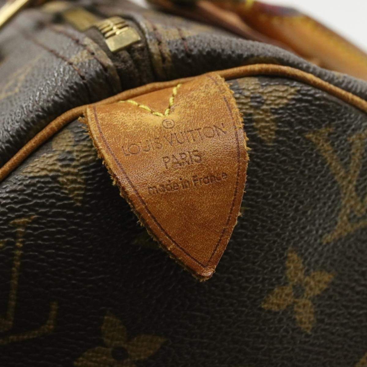 Louis Vuitton LOUIS VUITTON Monogram Speedy 30 Hand Bag SP0995