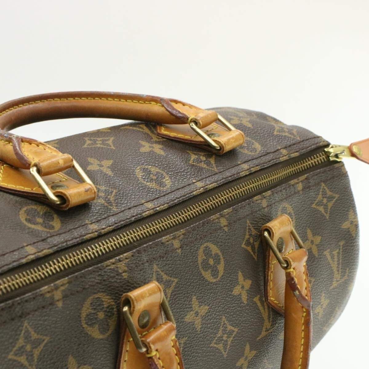 Louis Vuitton LOUIS VUITTON Monogram Speedy 30 Hand Bag SP0995