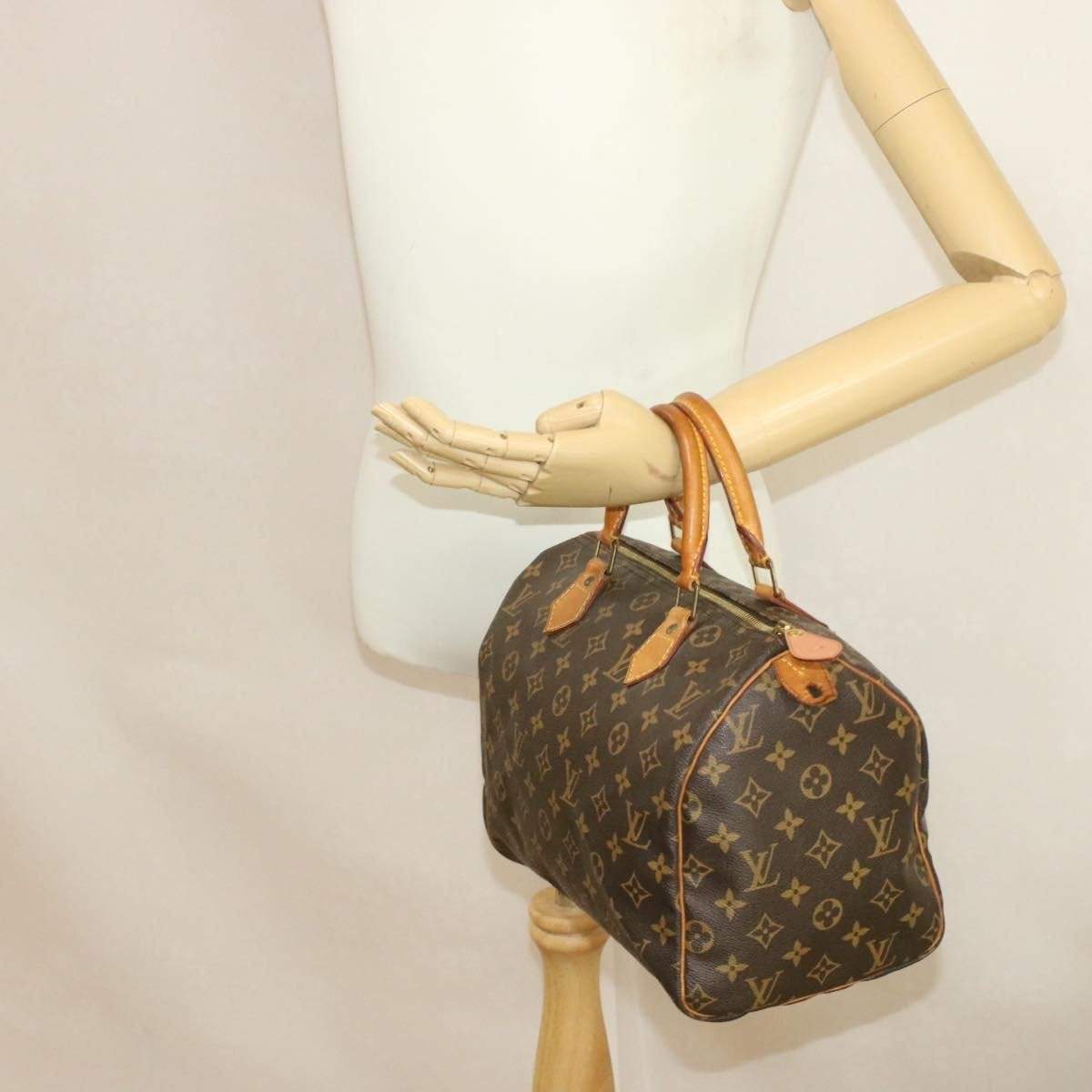 Louis Vuitton LOUIS VUITTON Monogram Speedy 30 Hand Bag SP0995