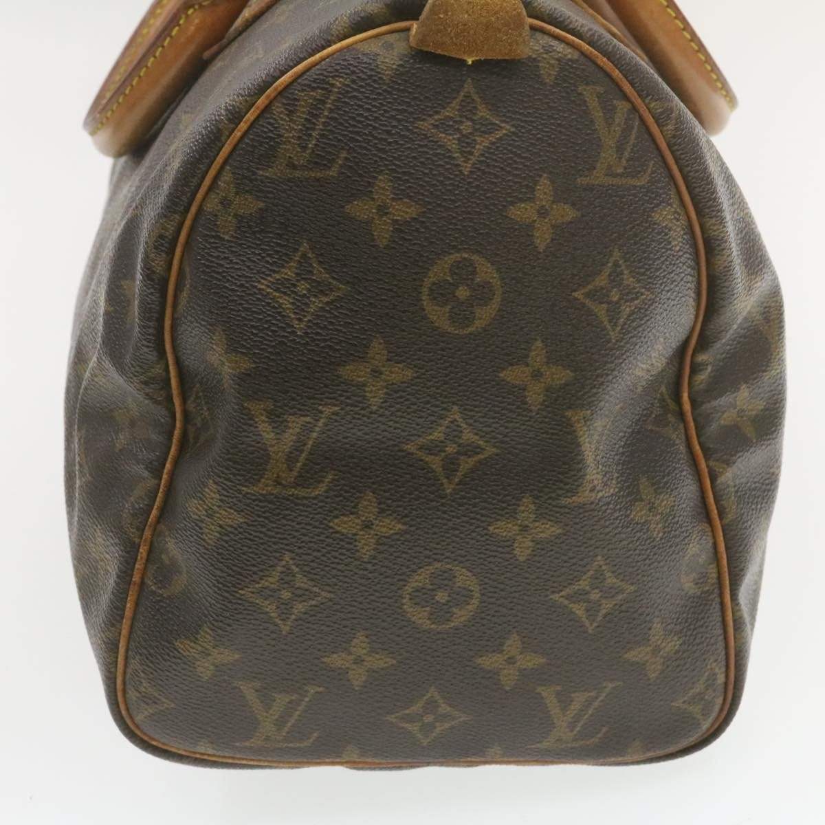 Louis Vuitton LOUIS VUITTON Monogram Speedy 30 Hand Bag VI0960