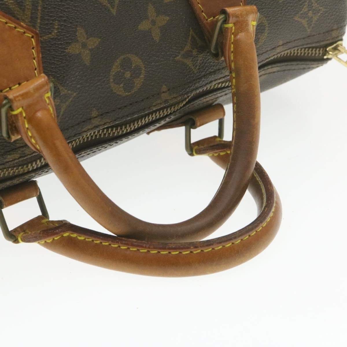 Louis Vuitton LOUIS VUITTON Monogram Speedy 30 Hand Bag VI0960