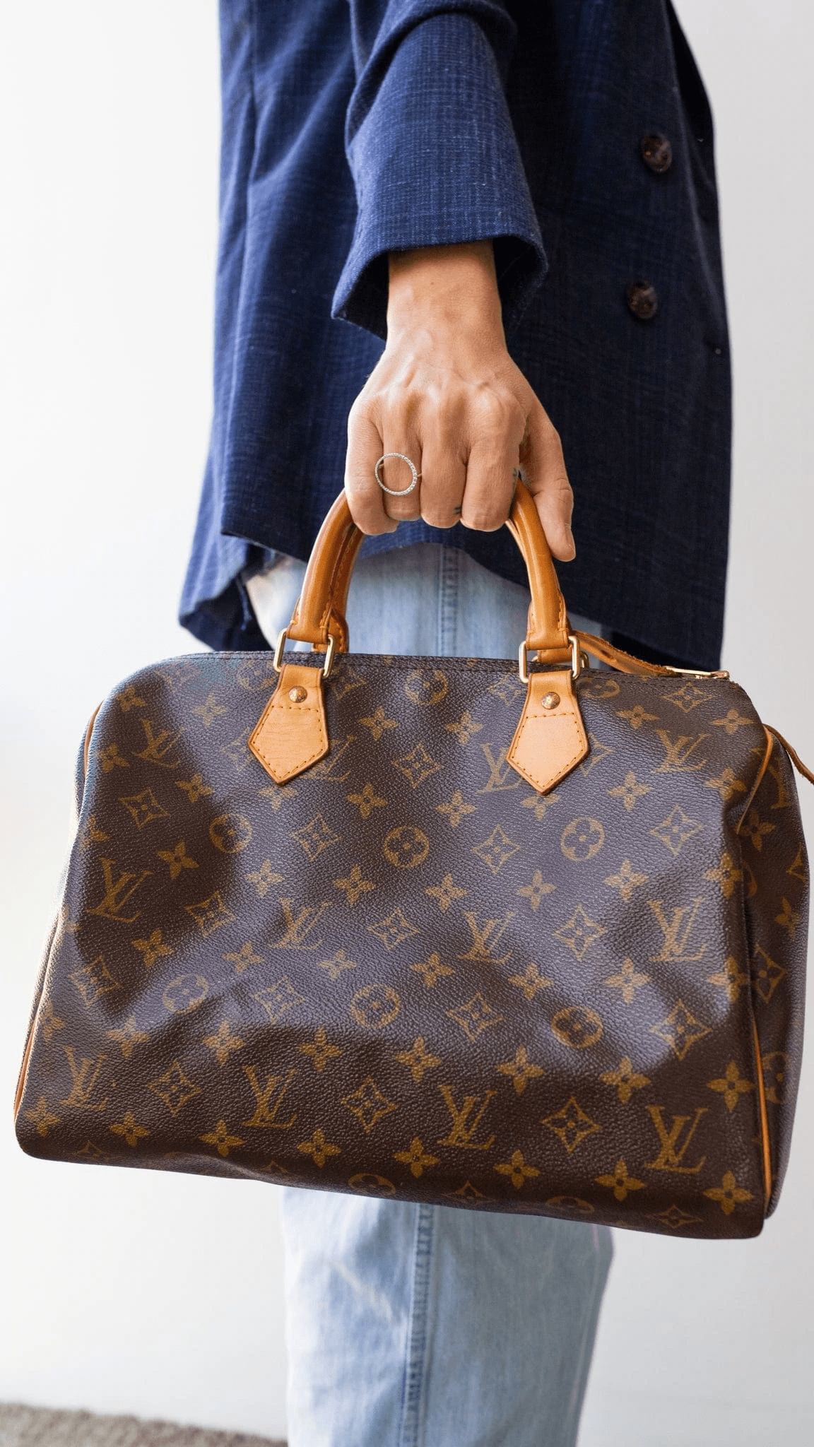 Louis Vuitton Louis Vuitton Monogram Speedy 30 M41108 RJL1575