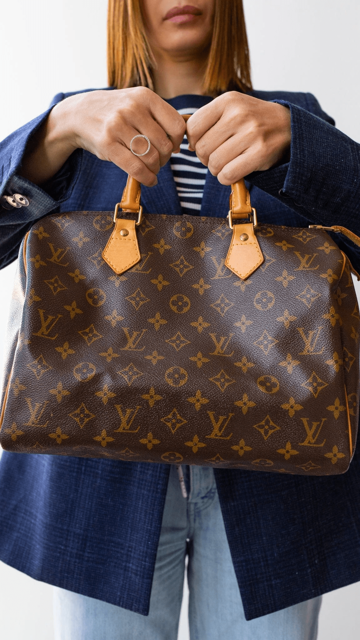 Louis Vuitton Louis Vuitton Monogram Speedy 30 M41108 RJL1575