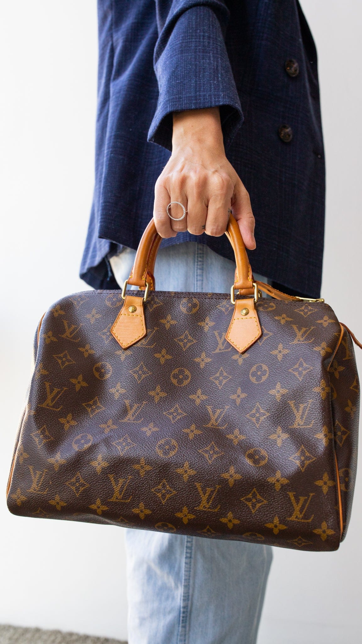 Louis Vuitton Louis Vuitton Monogram Speedy 30 RJL1575