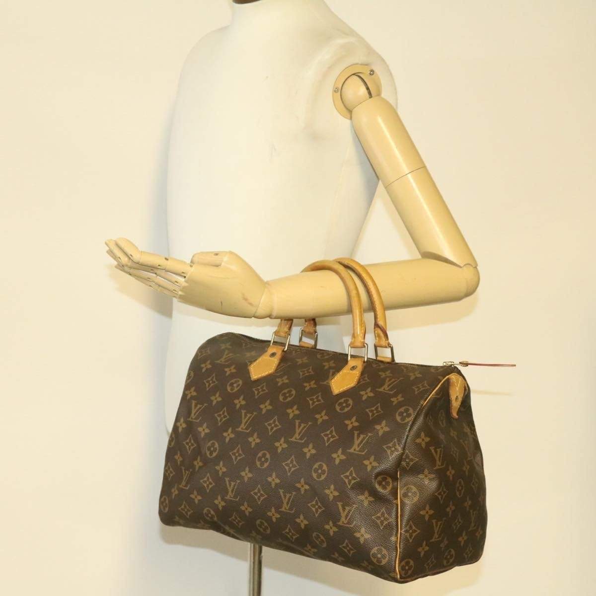 Louis Vuitton LOUIS VUITTON Monogram Speedy 35 Hand Bag - AWL1043