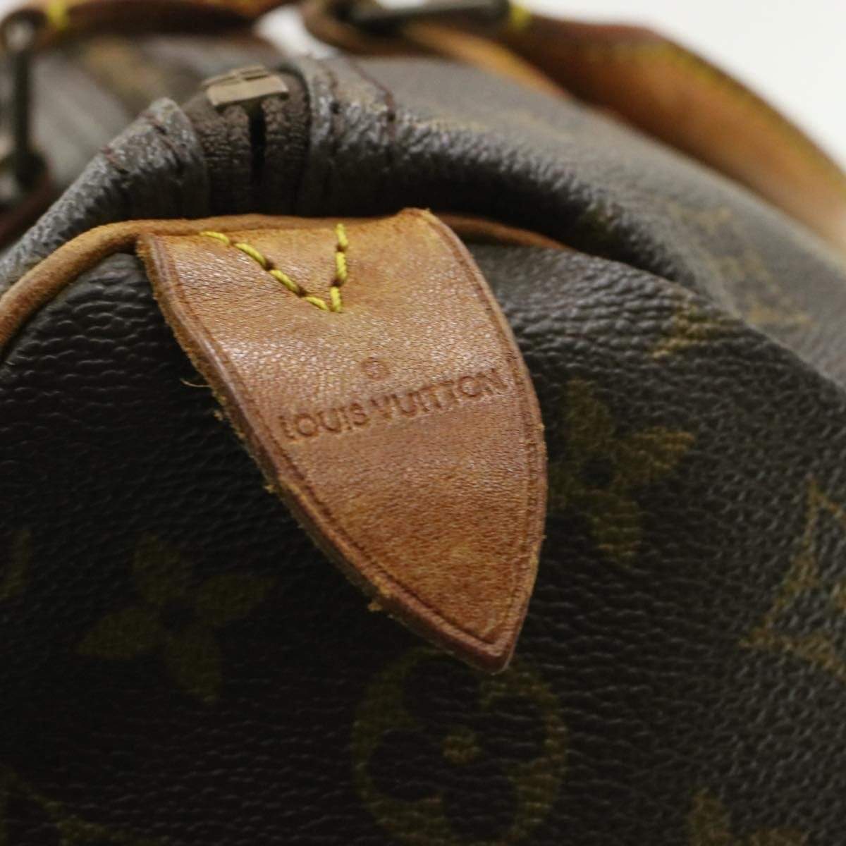 Louis Vuitton LOUIS VUITTON Monogram Speedy 35 Hand Bag LV MB0940