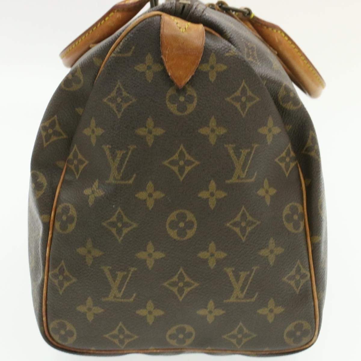 Louis Vuitton LOUIS VUITTON Monogram Speedy 35 Hand Bag LV MB0940