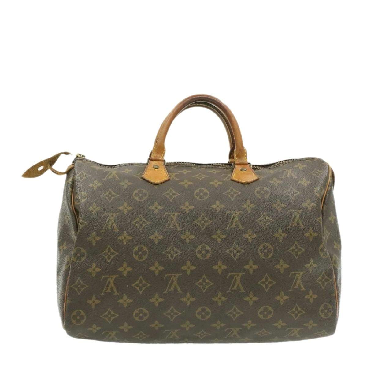 Louis Vuitton LOUIS VUITTON Monogram Speedy 35 Hand Bag LV MB0940