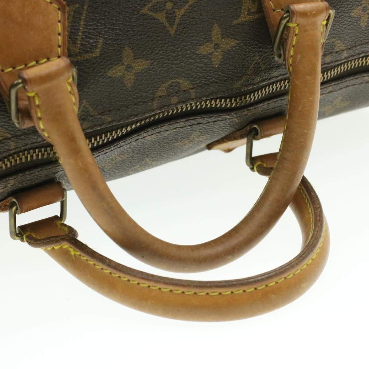 Louis Vuitton LOUIS VUITTON Monogram Speedy 35 Hand Bag MB0961