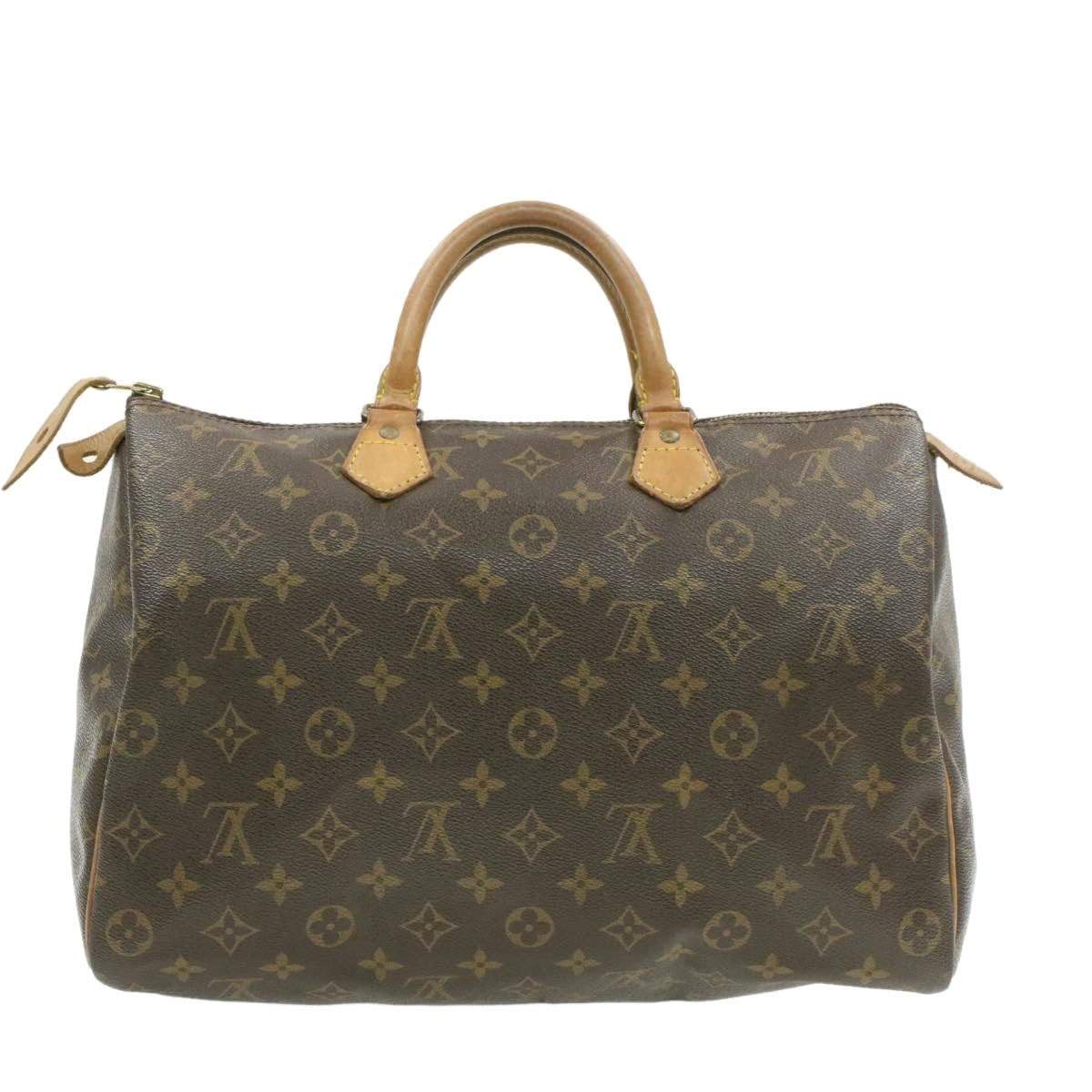 Louis Vuitton LOUIS VUITTON Monogram Speedy 35 Hand Bag MB0961