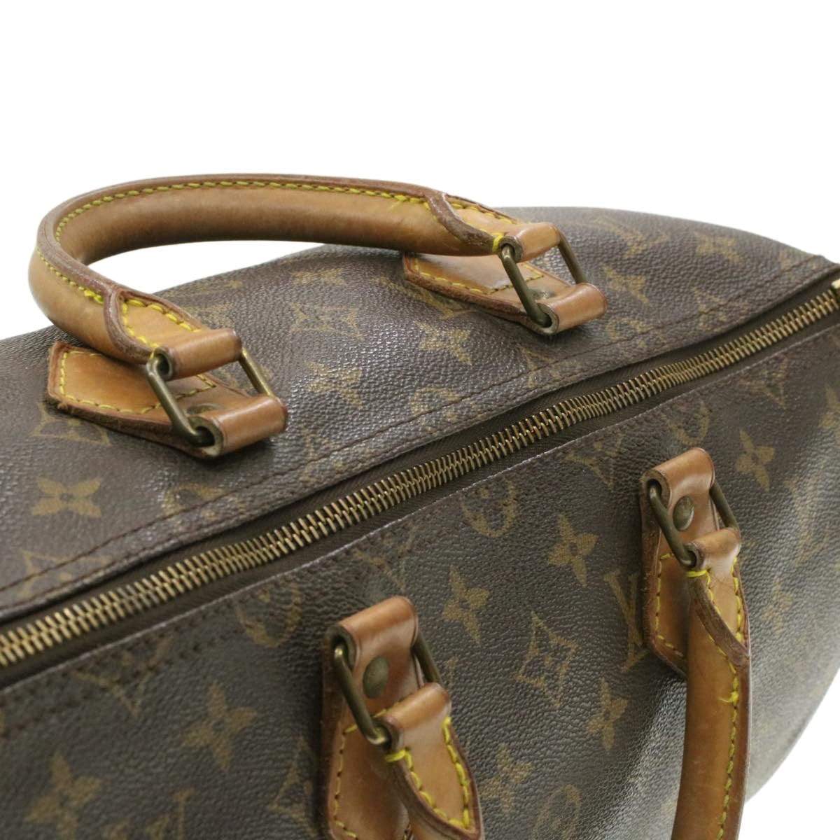 Louis Vuitton LOUIS VUITTON Monogram Speedy 35 Hand Bag MB0961