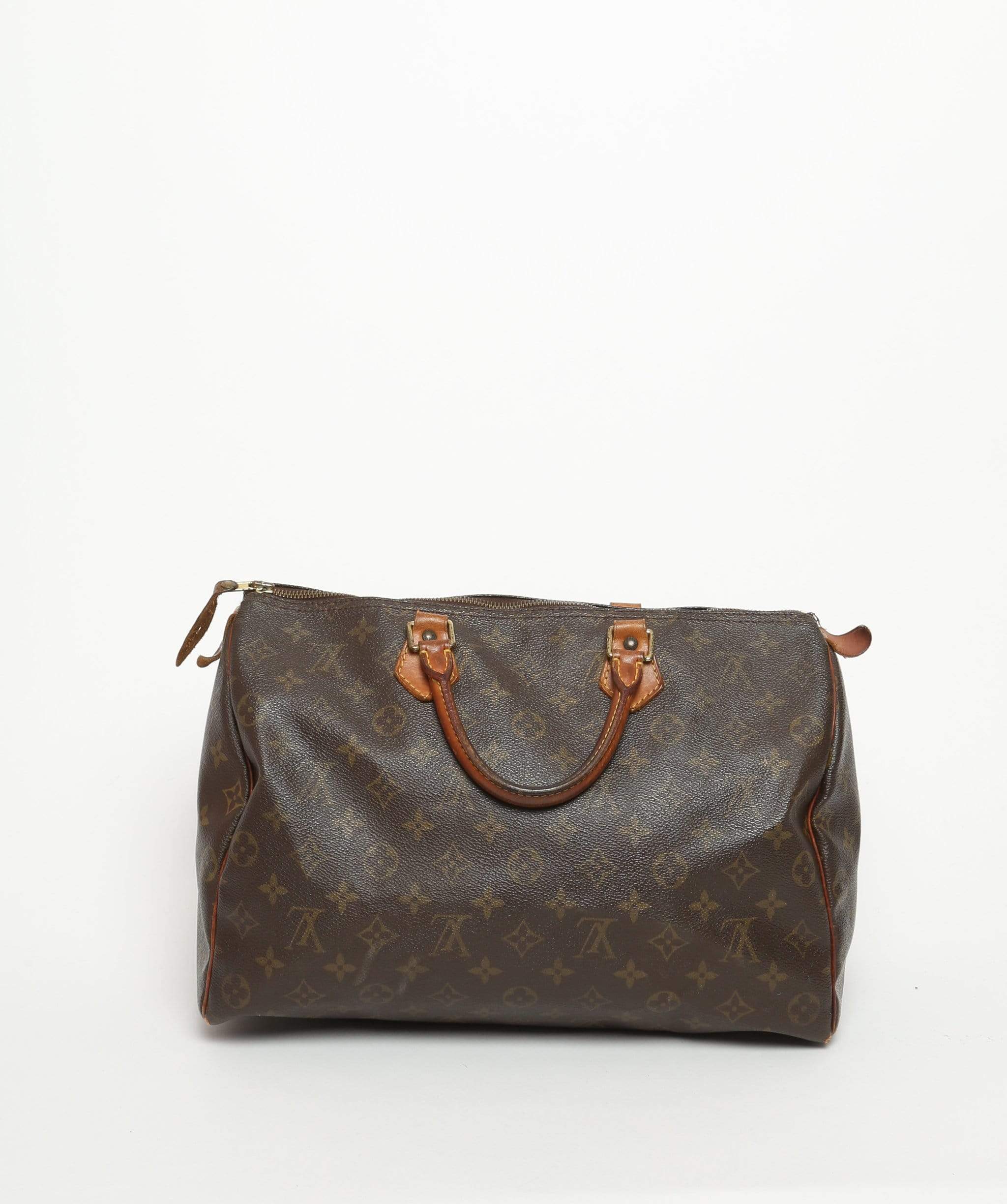 LOUIS VUITTON Monogram Speedy 35 Hand Bag SP0988