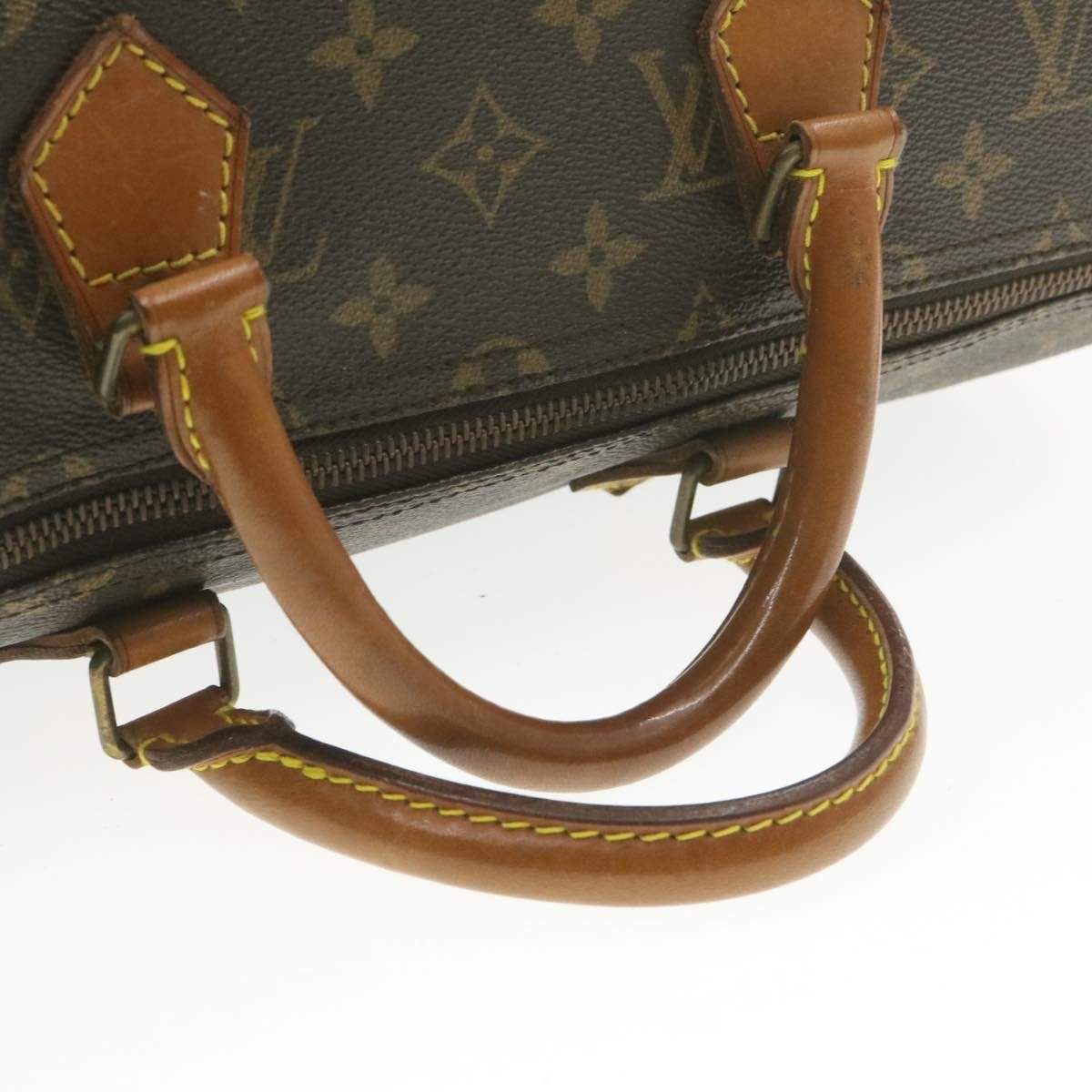 Louis Vuitton LOUIS VUITTON Monogram Speedy 35 Hand Bag VI872