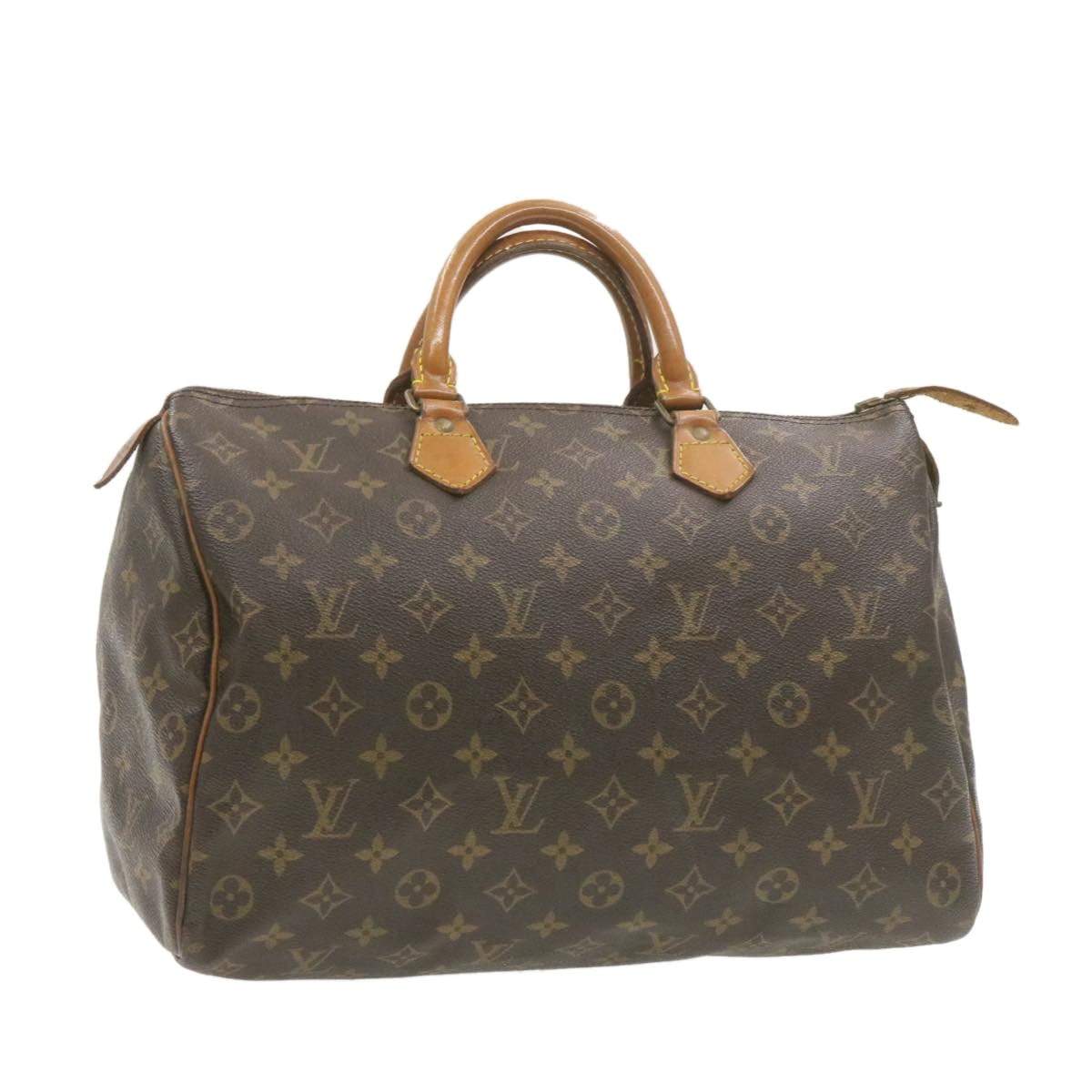 Louis Vuitton LOUIS VUITTON Monogram Speedy 35 Hand Bag VI872