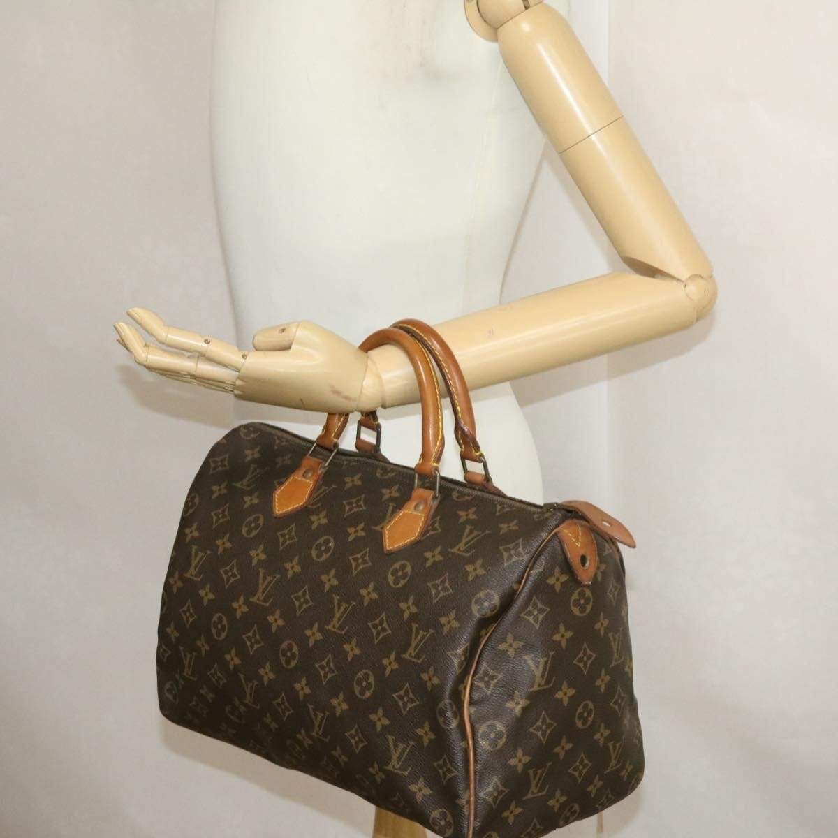 Louis Vuitton LOUIS VUITTON Monogram Speedy 35 Hand Bag VI872