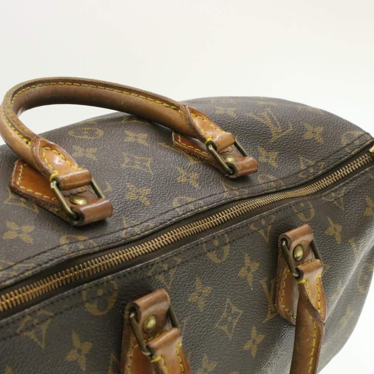 Louis Vuitton LOUIS VUITTON Monogram Speedy 35 Hand Bag VI873