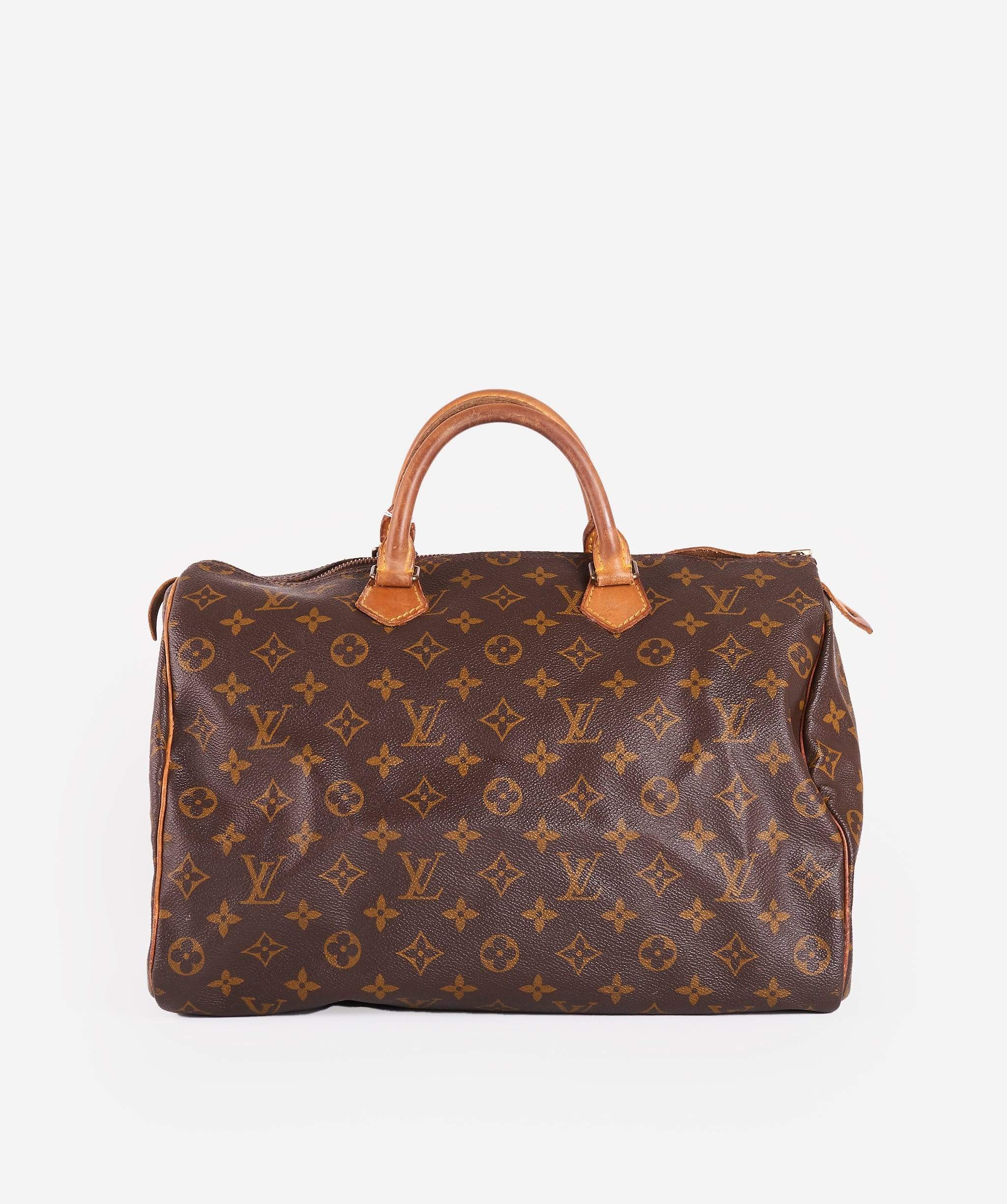 Louis Vuitton LOUIS VUITTON Monogram Speedy 35 Hand Bag VI873