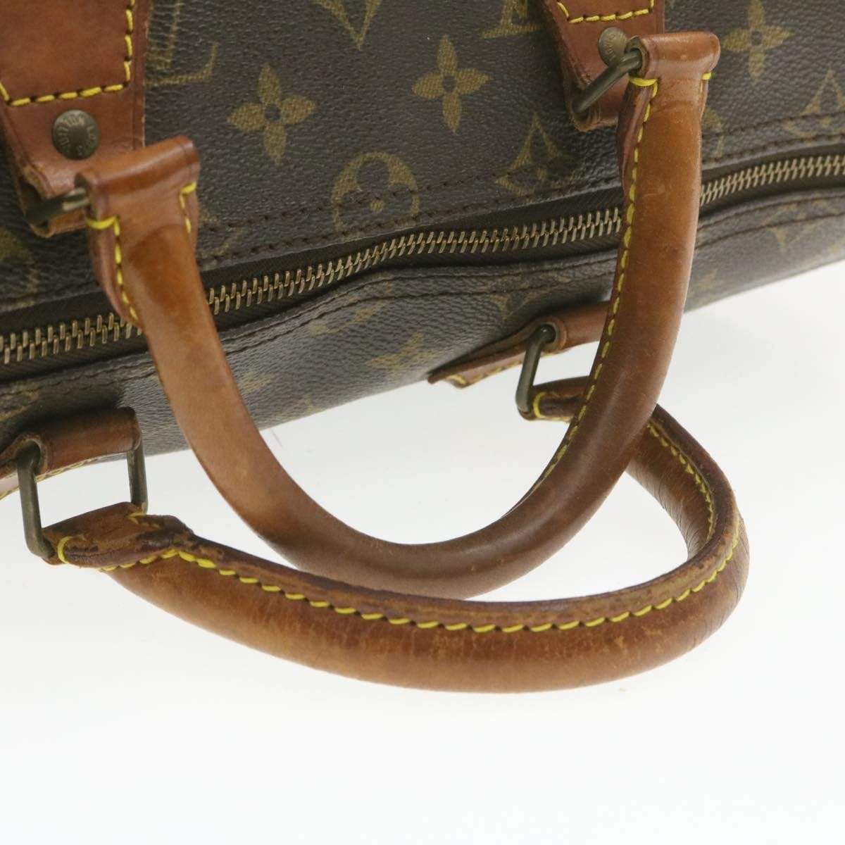 Louis Vuitton LOUIS VUITTON Monogram Speedy 35 Hand Bag VI881