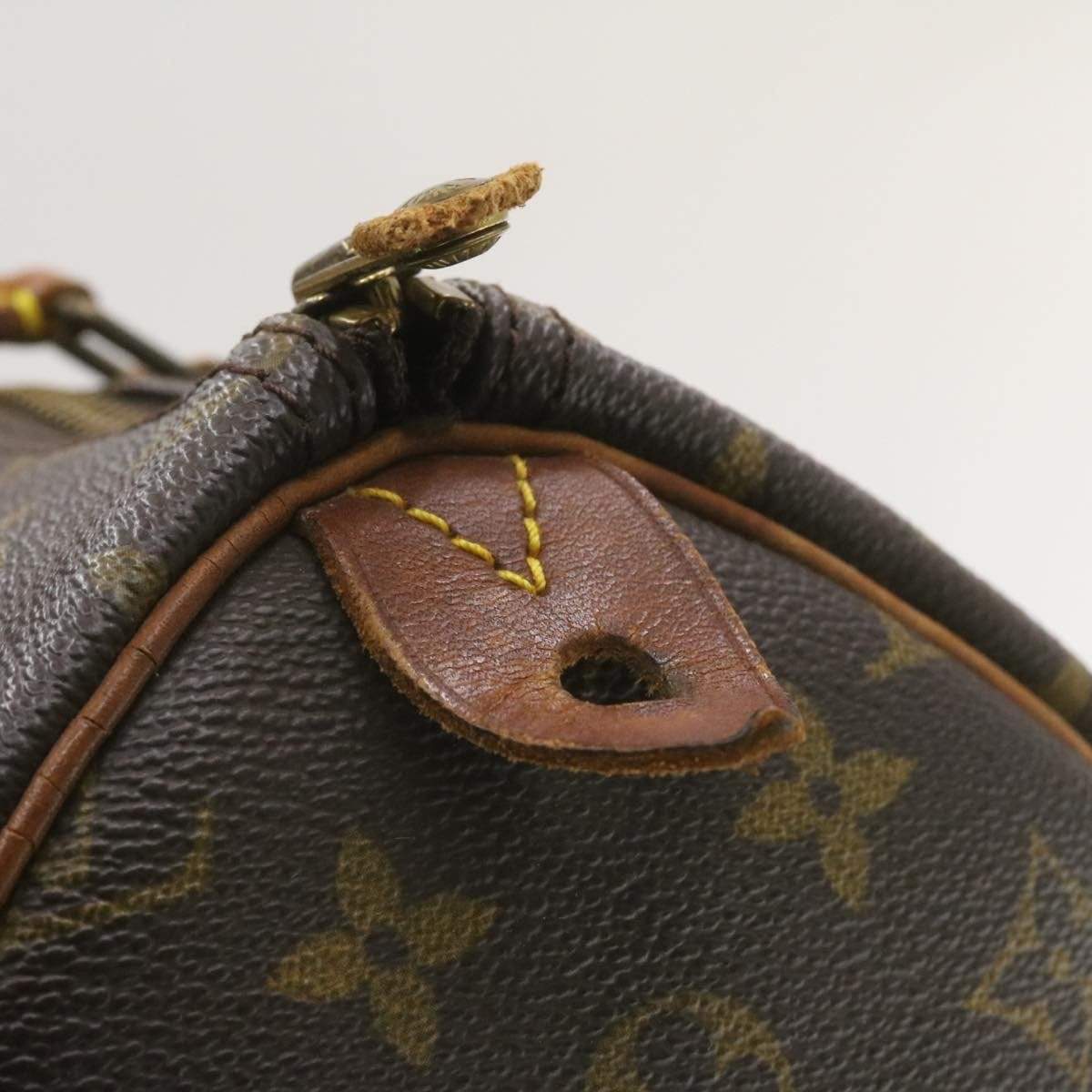 Louis Vuitton LOUIS VUITTON Monogram Speedy 35 Hand Bag VI881