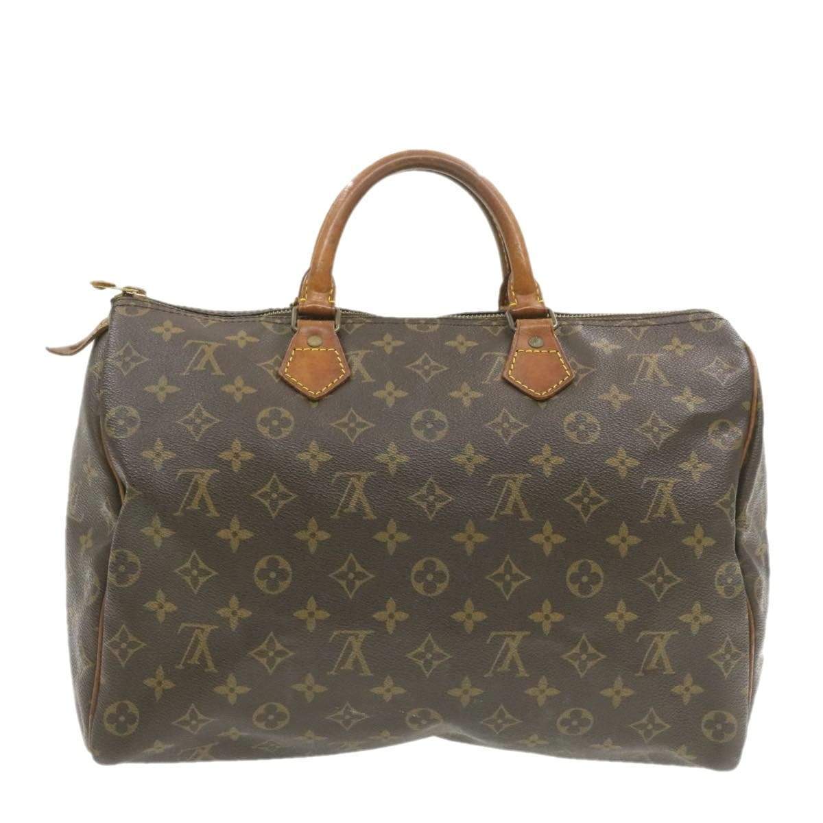 Louis Vuitton LOUIS VUITTON Monogram Speedy 35 Hand Bag VI881