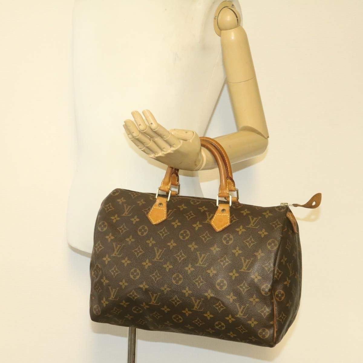 Louis Vuitton Louis Vuitton Monogram Speedy 35 MW2212