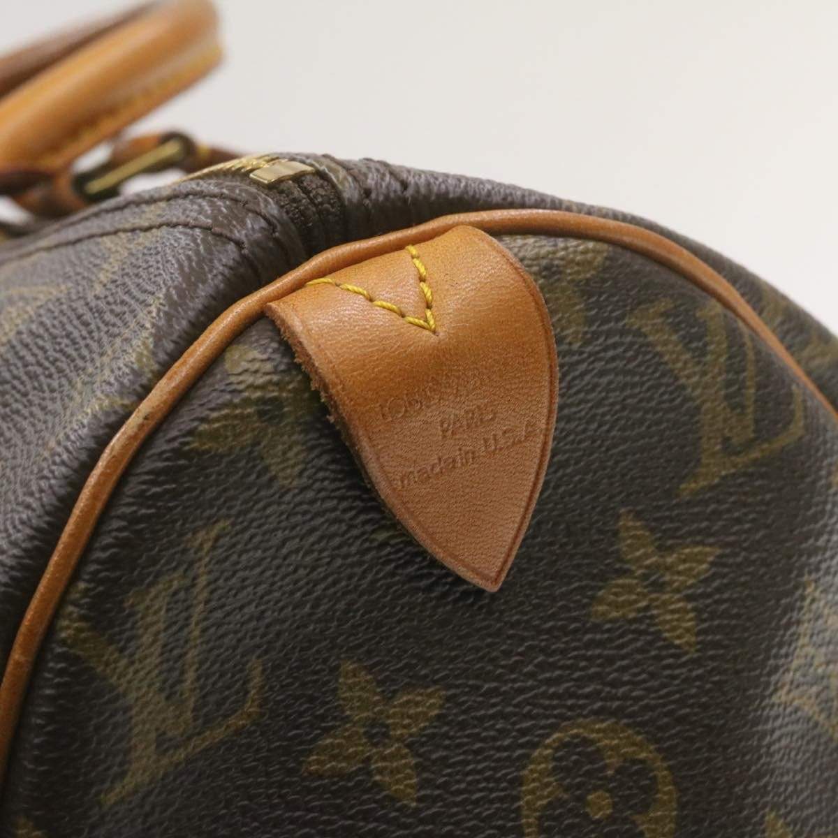 Louis Vuitton LOUIS VUITTON Monogram Speedy 40 Hand Bag FH0942