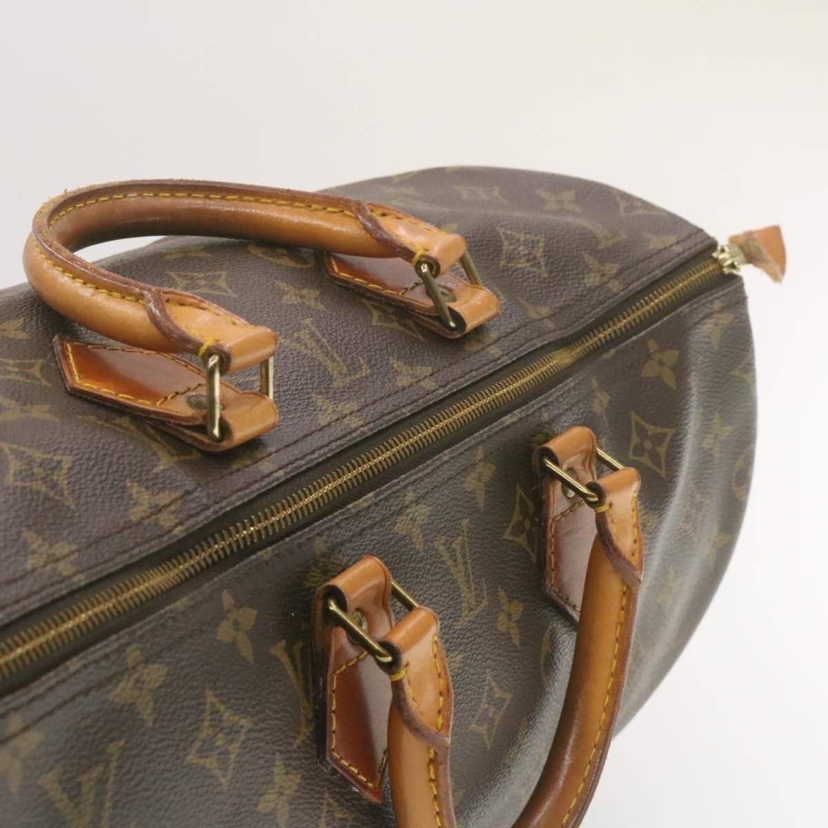 Louis Vuitton LOUIS VUITTON Monogram Speedy 40 Hand Bag FH0942