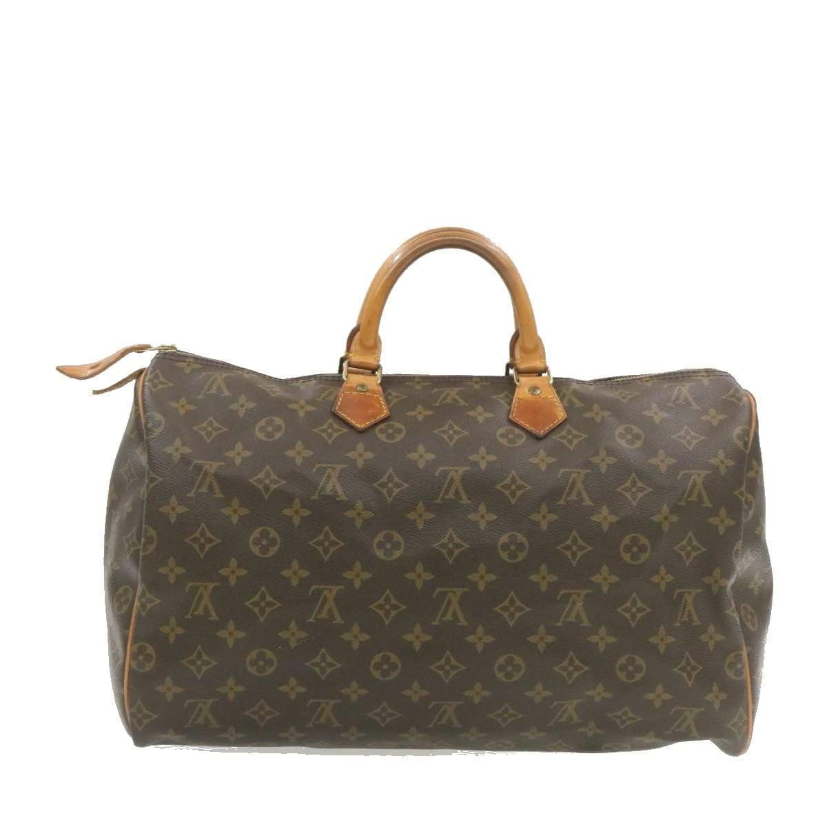 Louis Vuitton LOUIS VUITTON Monogram Speedy 40 Hand Bag FH0942