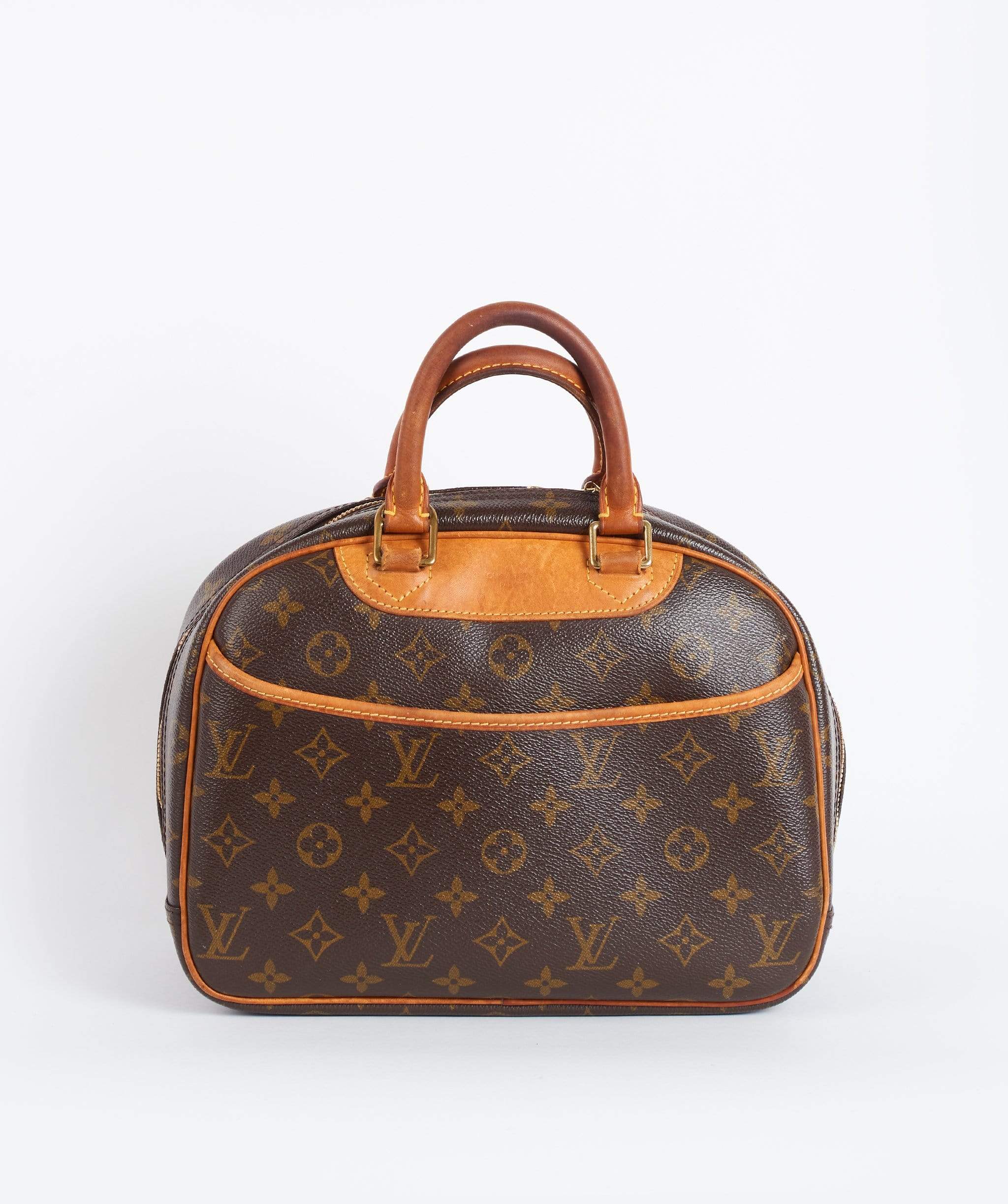 Louis Vuitton LOUIS VUITTON Monogram Trouville Hand Bag LV MI0010