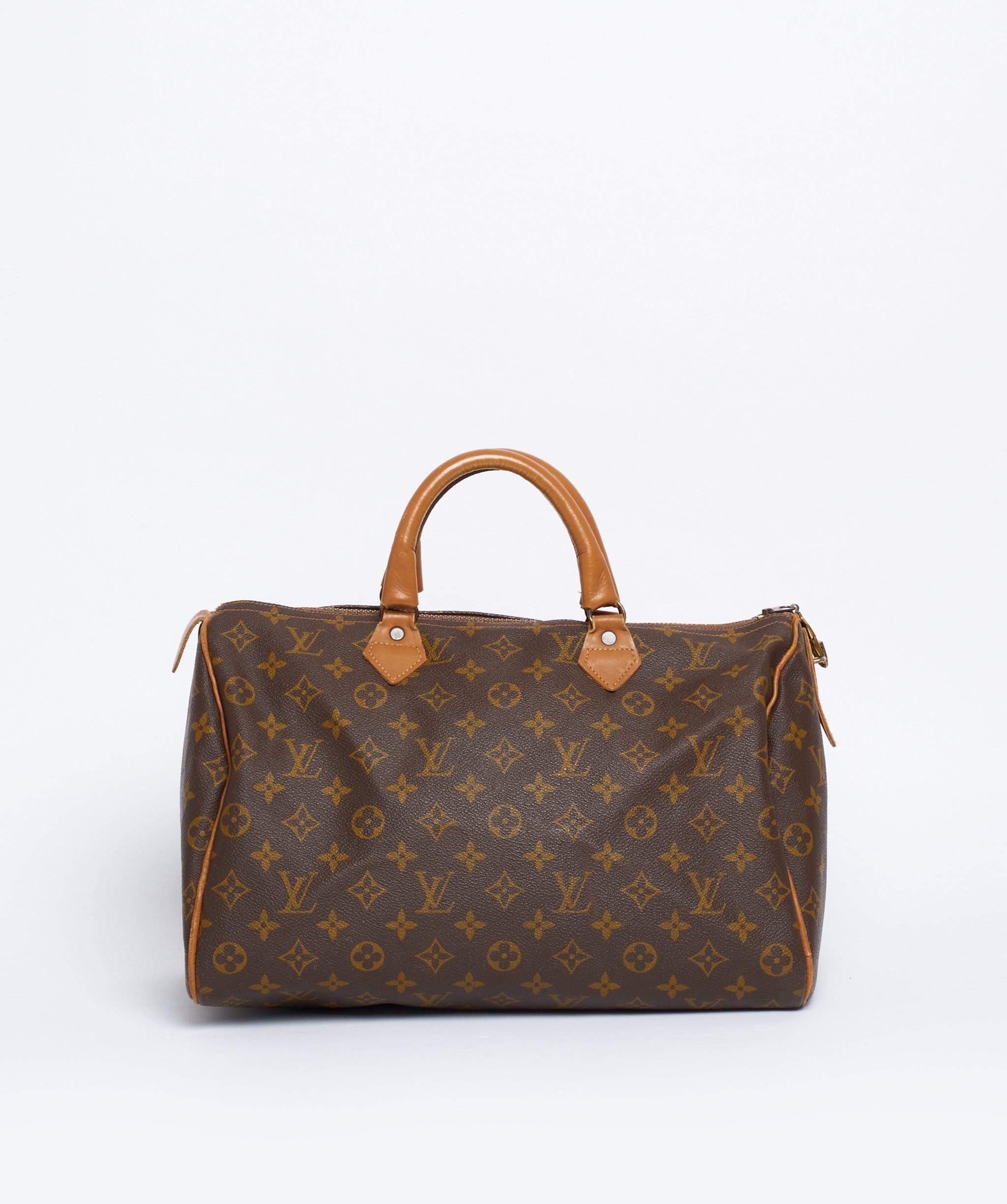 Louis Vuitton LOUIS VUITTON Monogram USA Speedy 35 Handbag