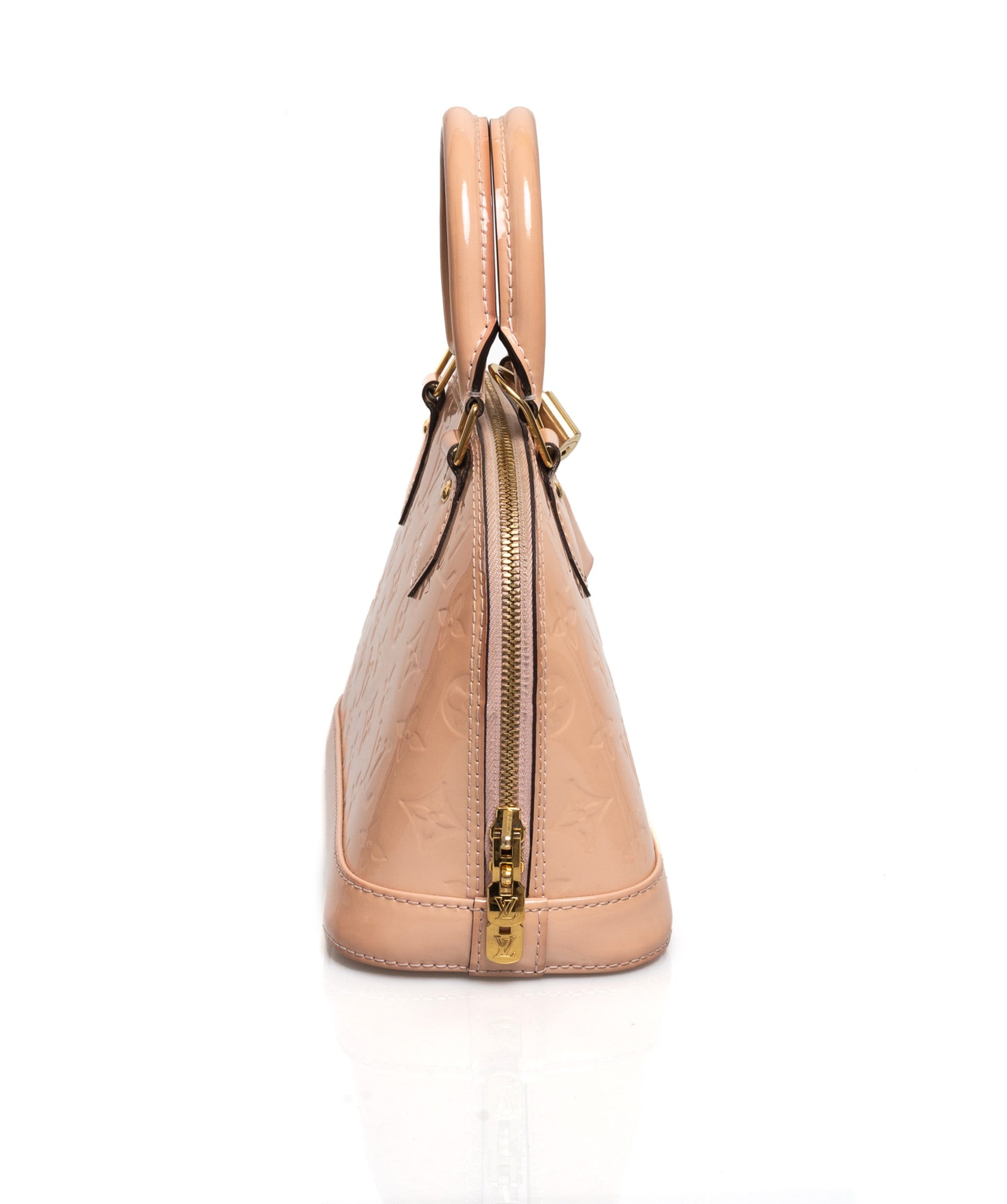 Louis Vuitton Louis Vuitton Monogram Vernis Alma BB Hand Bag Rose Ballerine - AWL1579