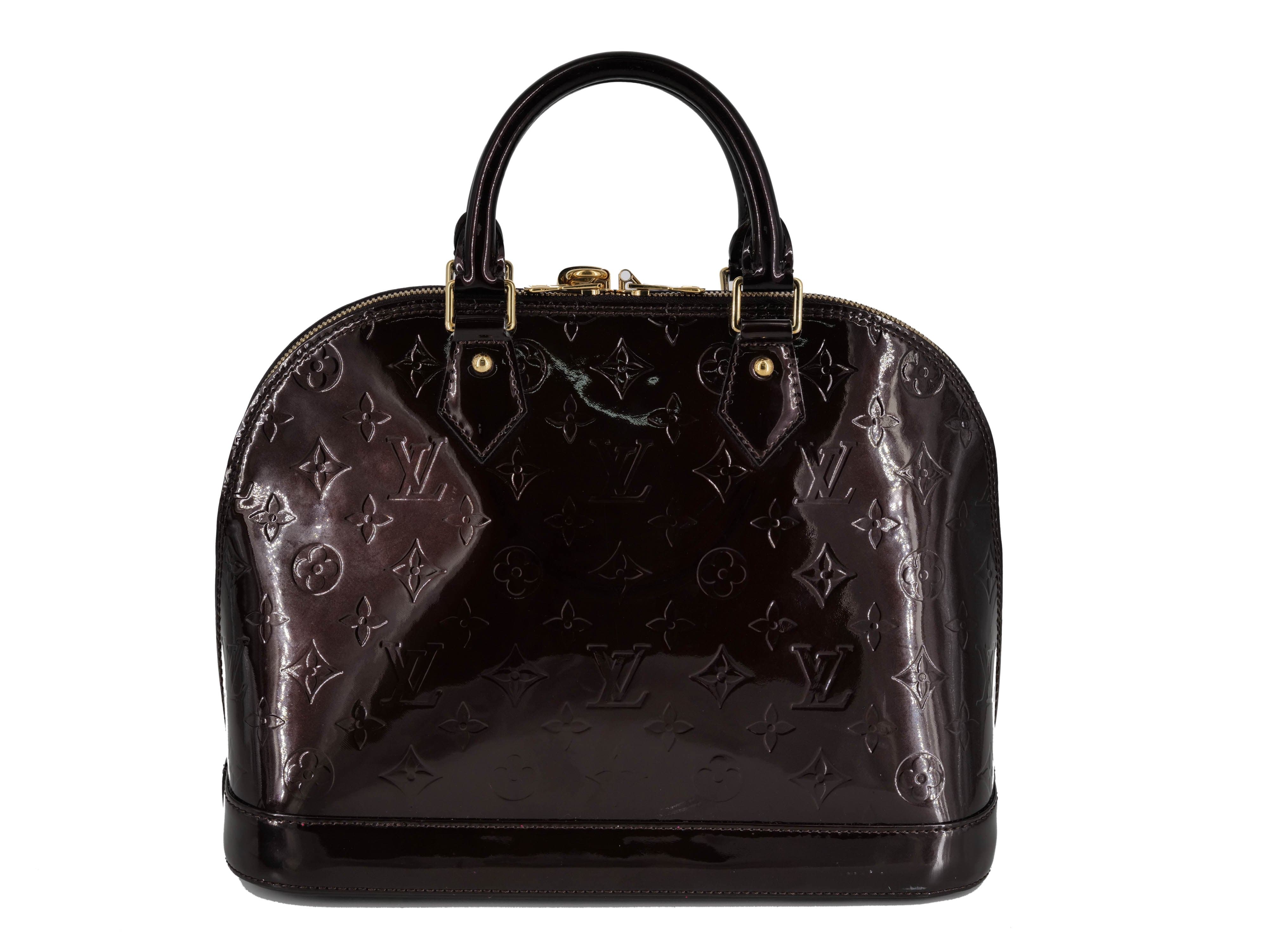 Louis Vuitton Louis Vuitton Monogram Vernis Alma PM Amarante RJL1310