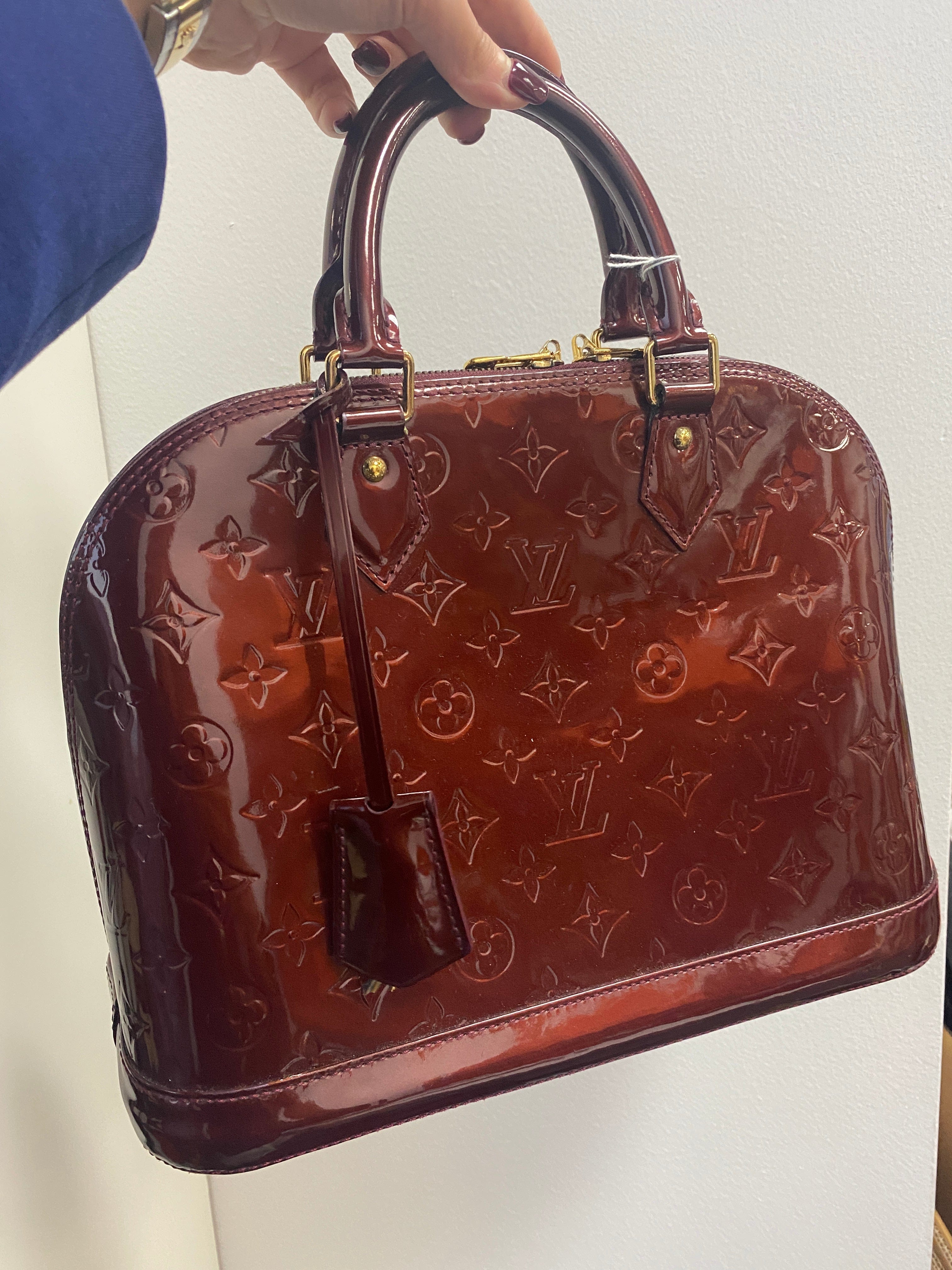 Louis Vuitton Louis Vuitton Monogram Vernis Alma PM RJL1296